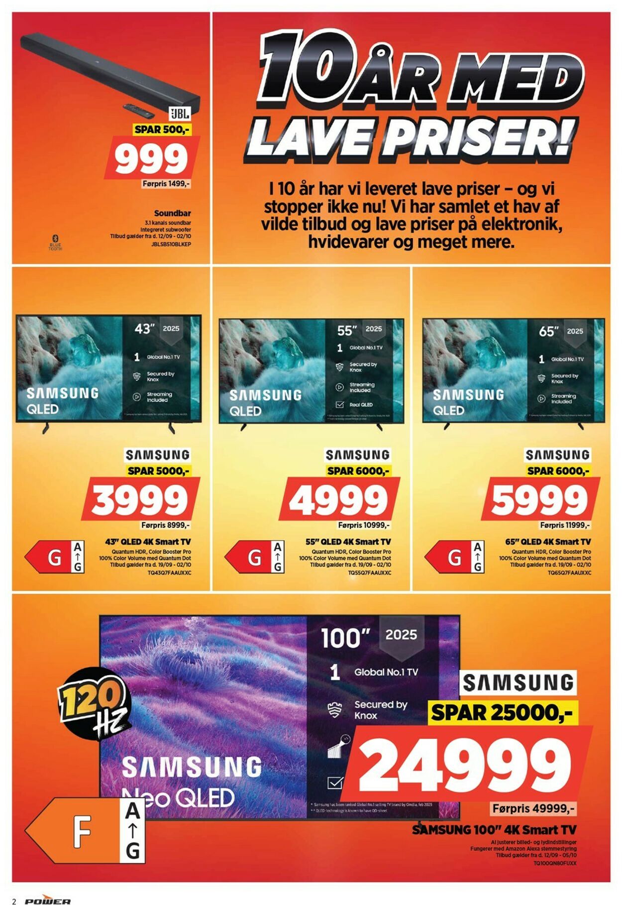 Tilbud Power 29.09.2025 - 05.10.2025
