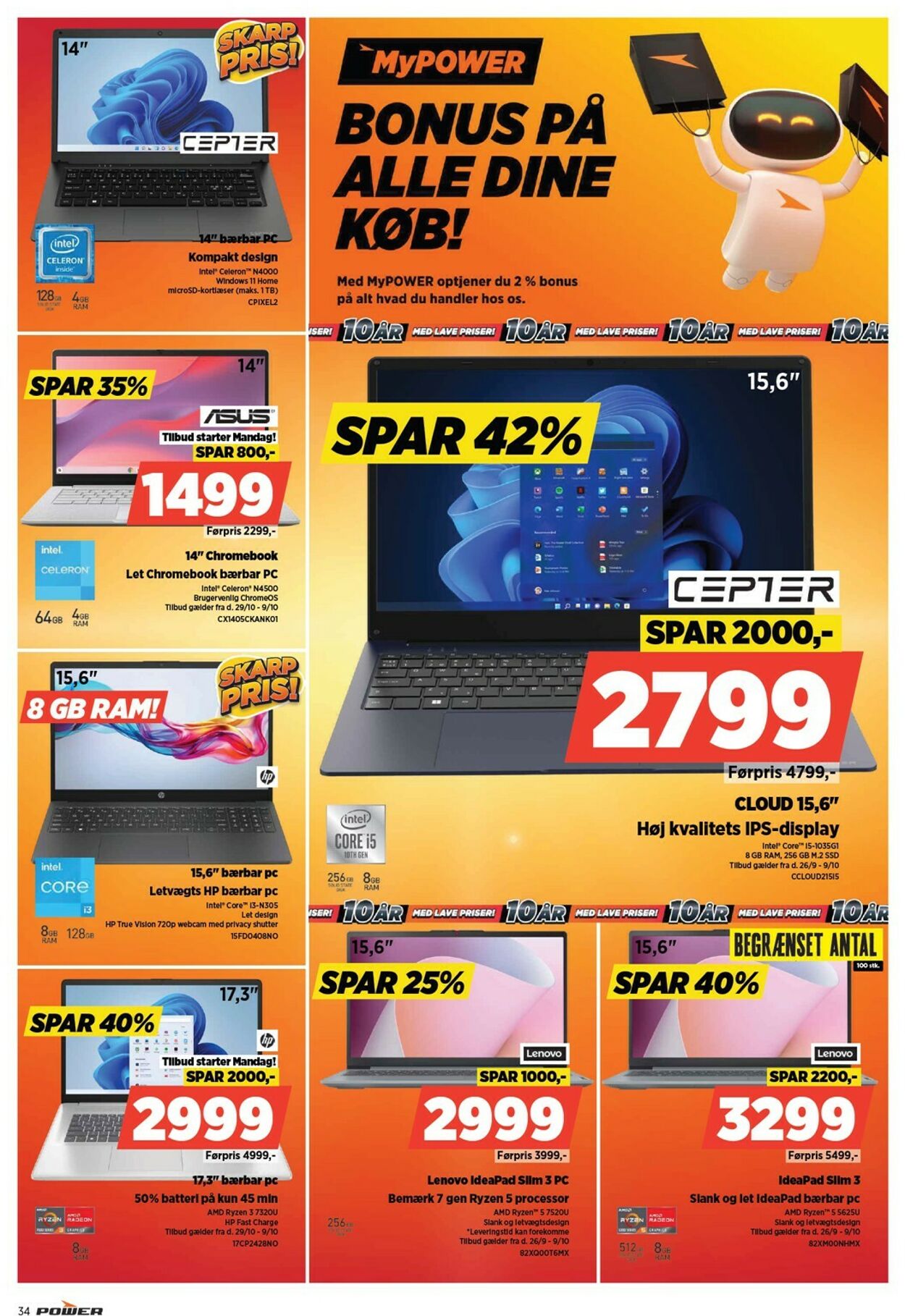 Tilbud Power 29.09.2025 - 05.10.2025