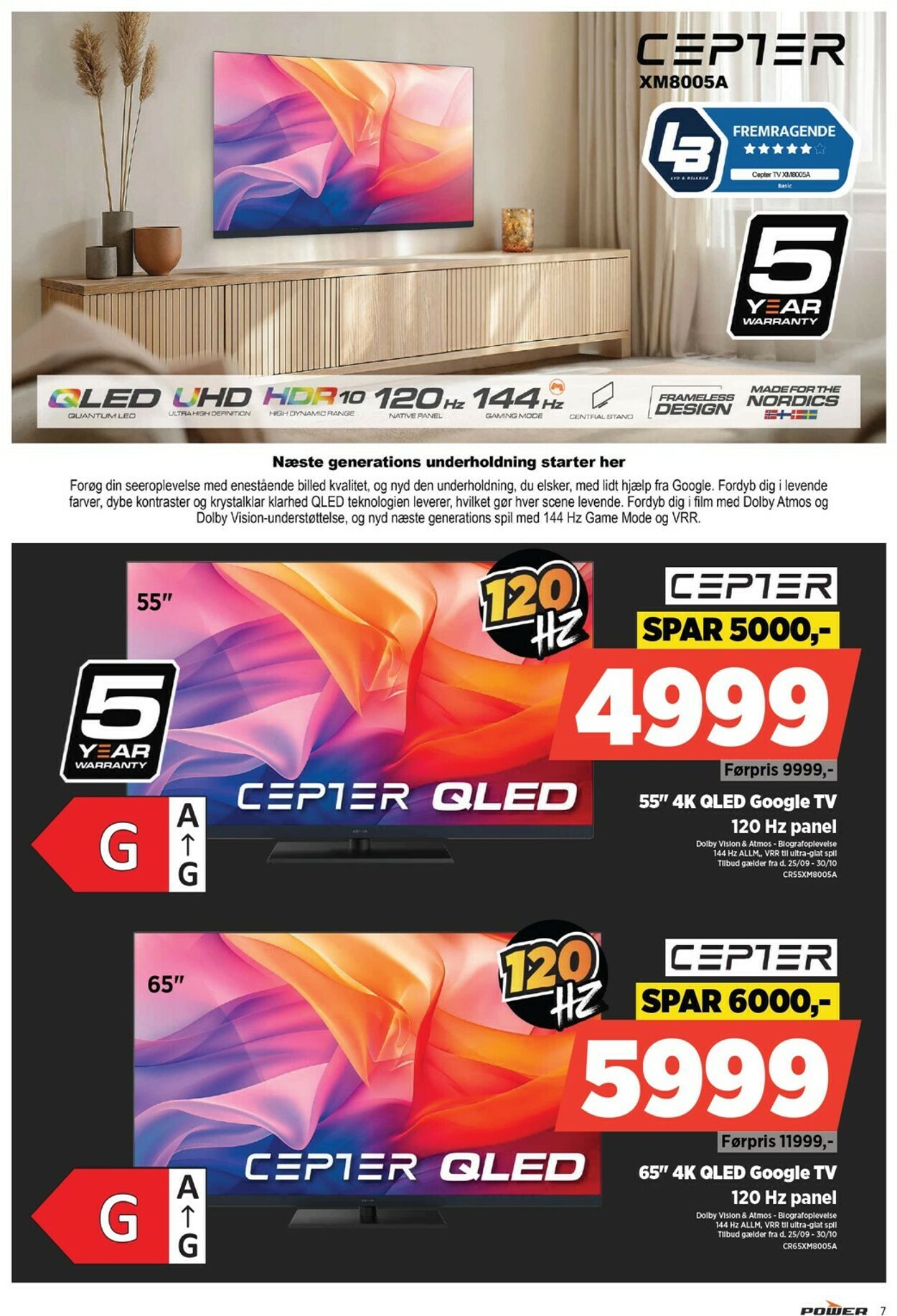 Tilbud Power 29.09.2025 - 05.10.2025
