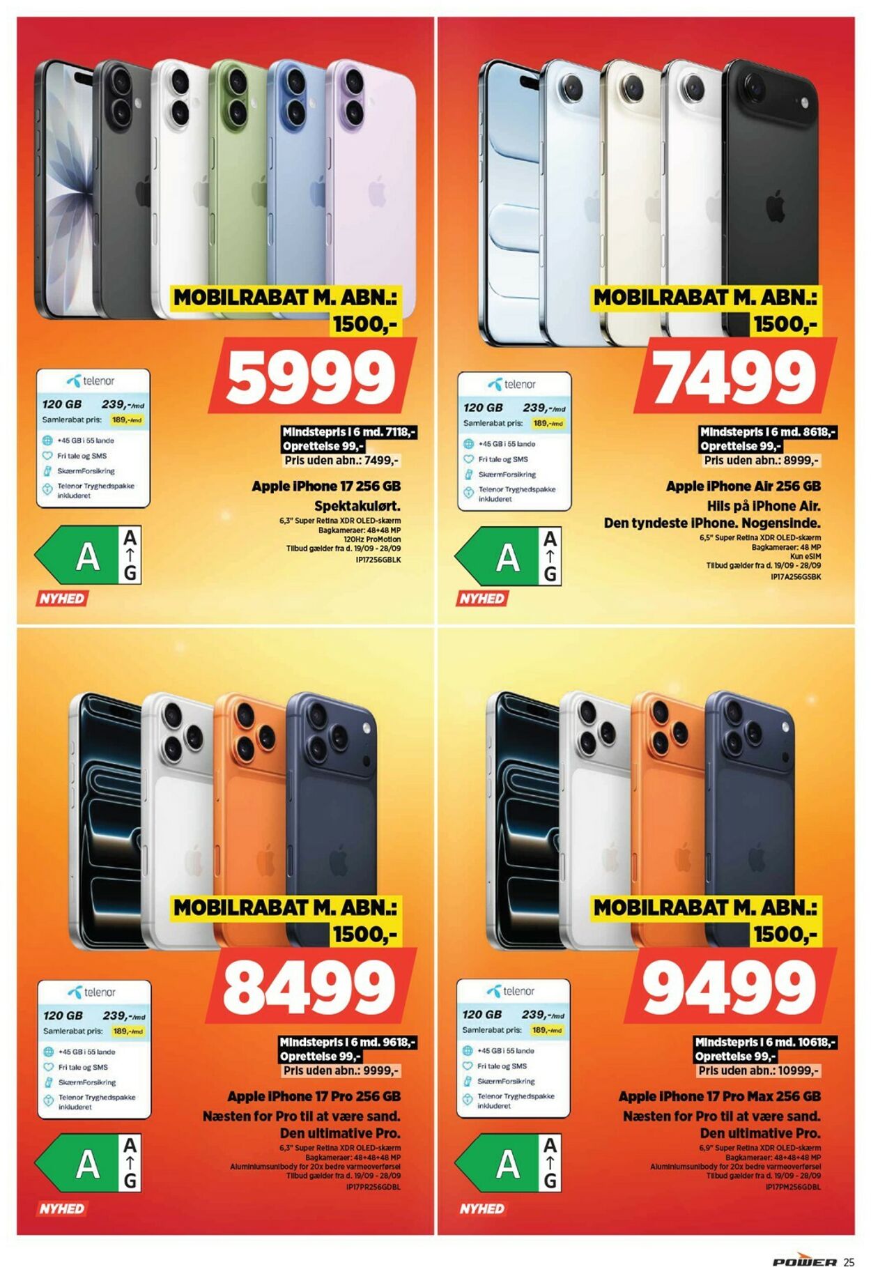 Tilbud Power 29.09.2025 - 05.10.2025