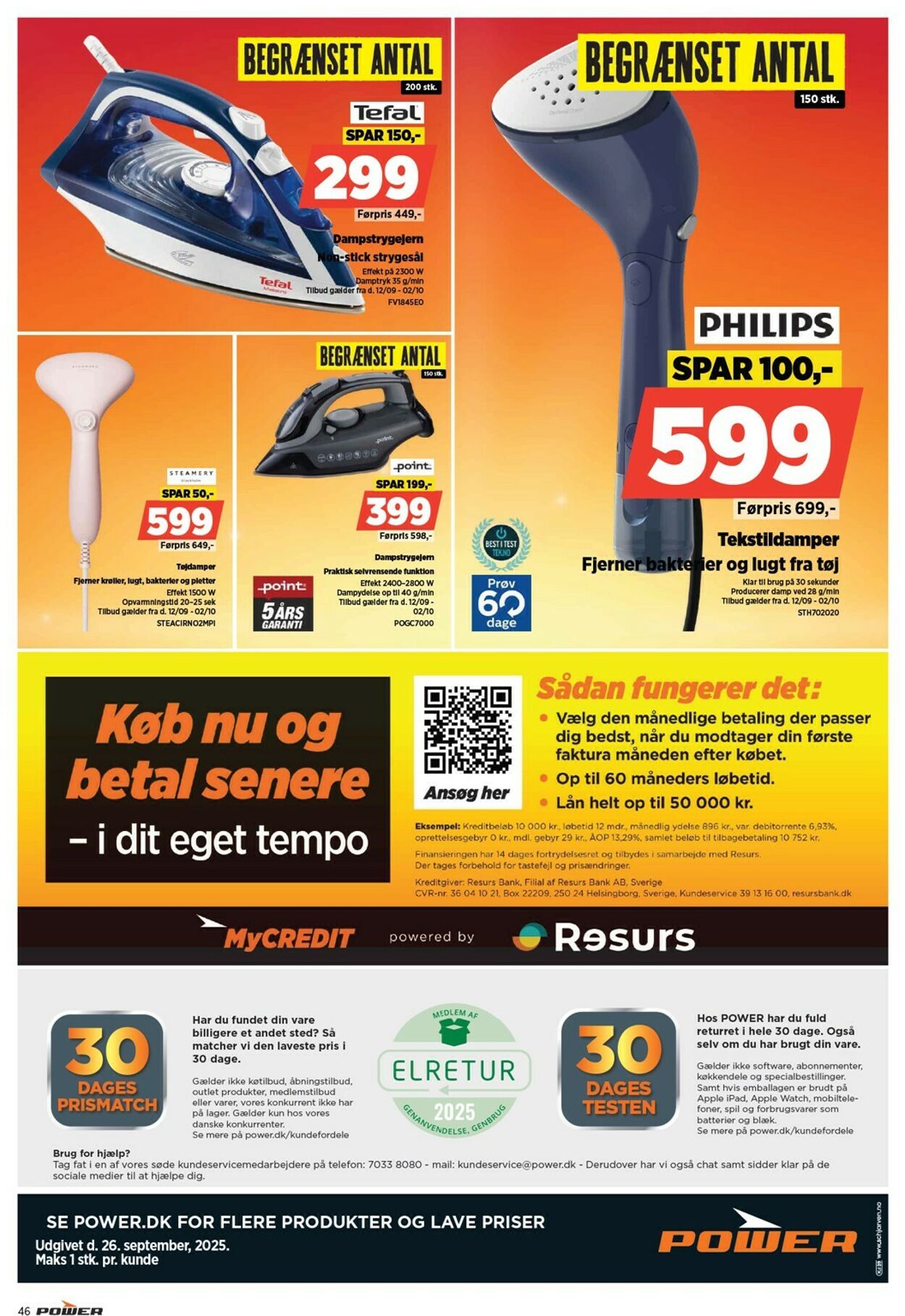 Tilbud Power 29.09.2025 - 05.10.2025