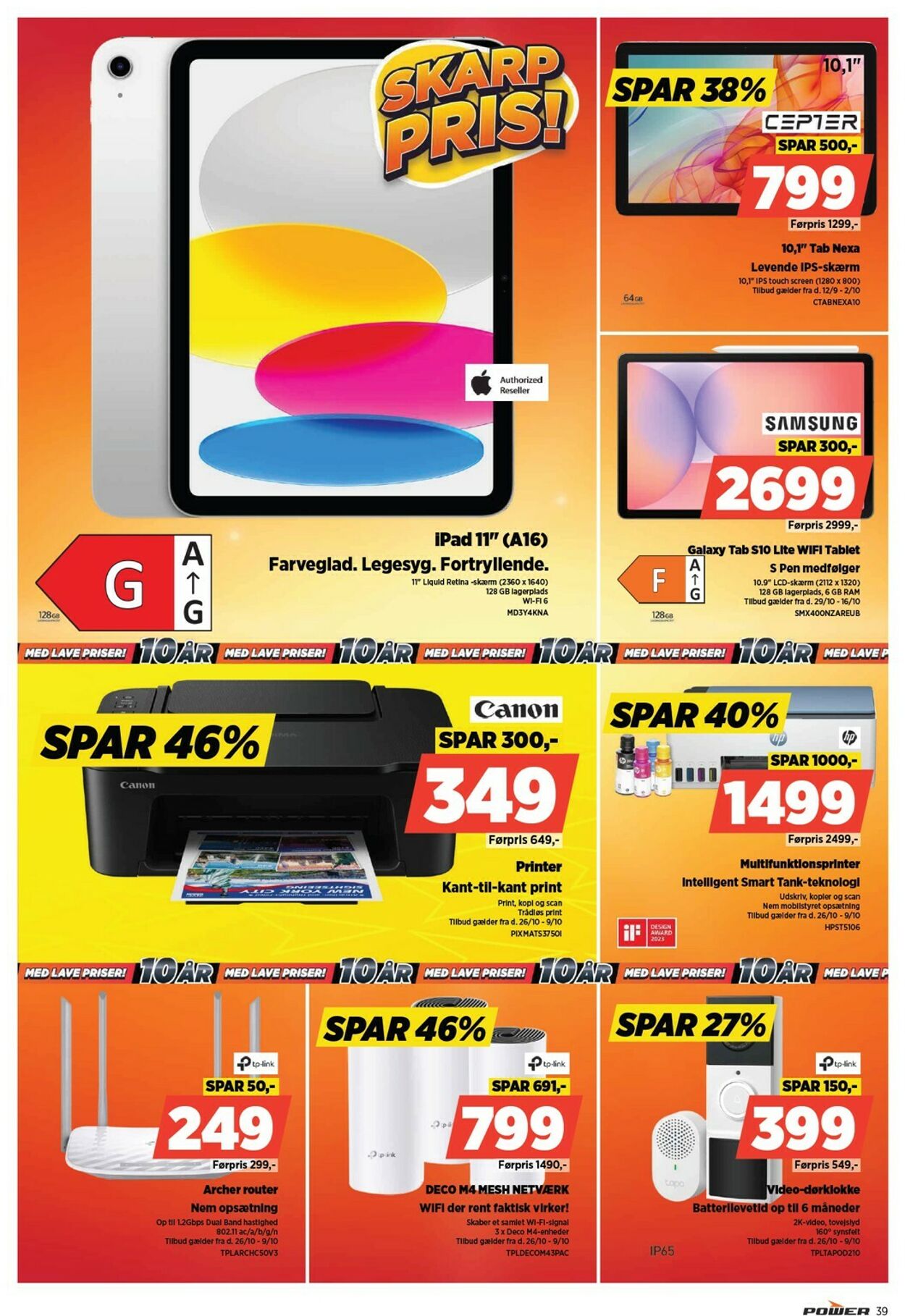 Tilbud Power 29.09.2025 - 05.10.2025