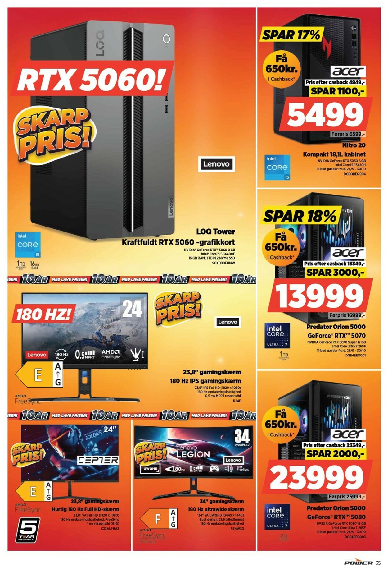Tilbud Power 06.10.2025 - 12.10.2025