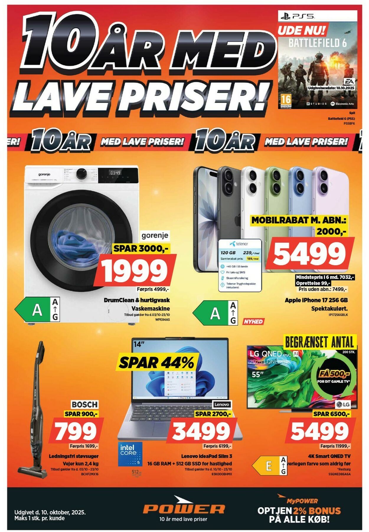 Tilbud Power 06.10.2025 - 12.10.2025