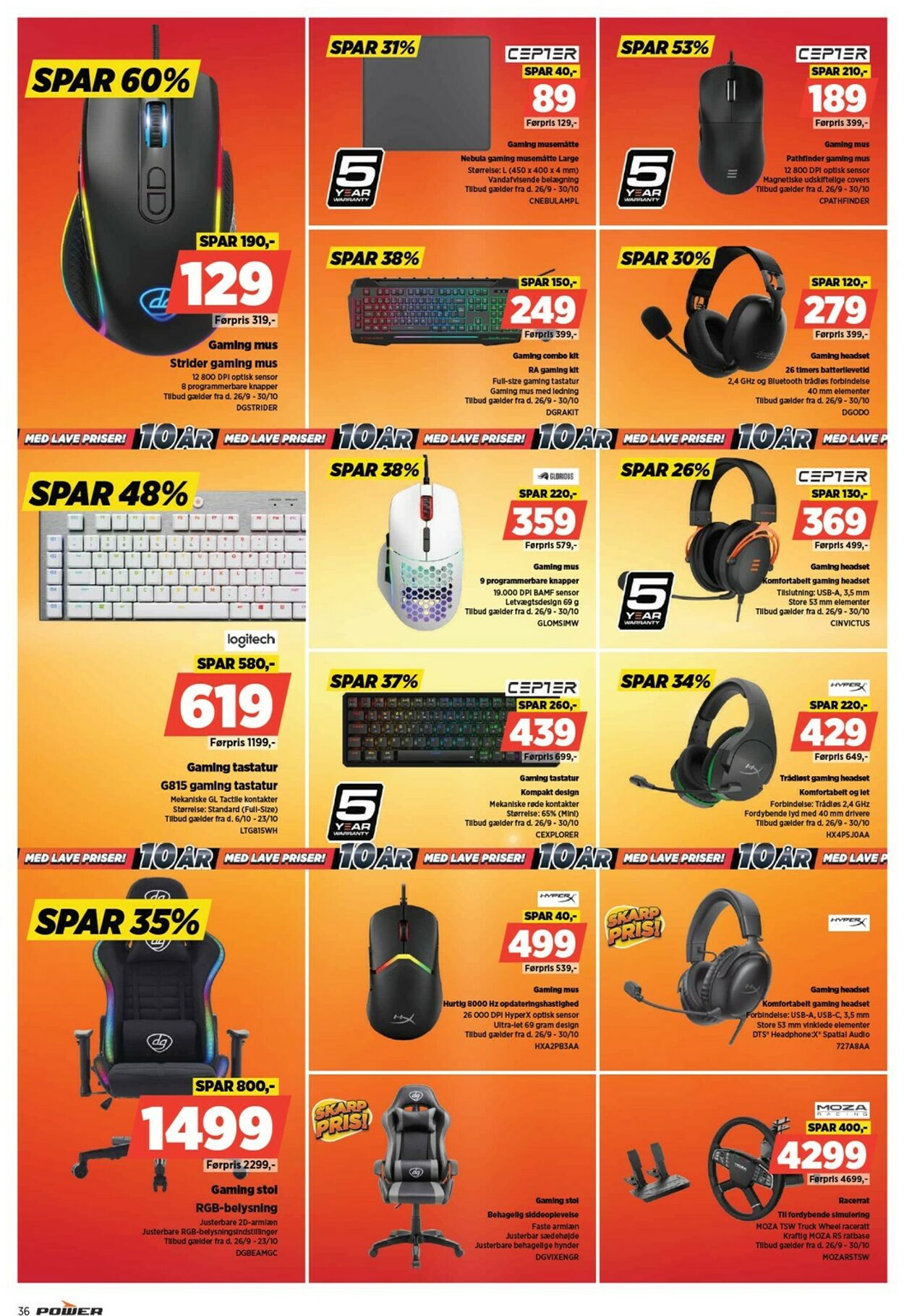 Tilbud Power 06.10.2025 - 12.10.2025
