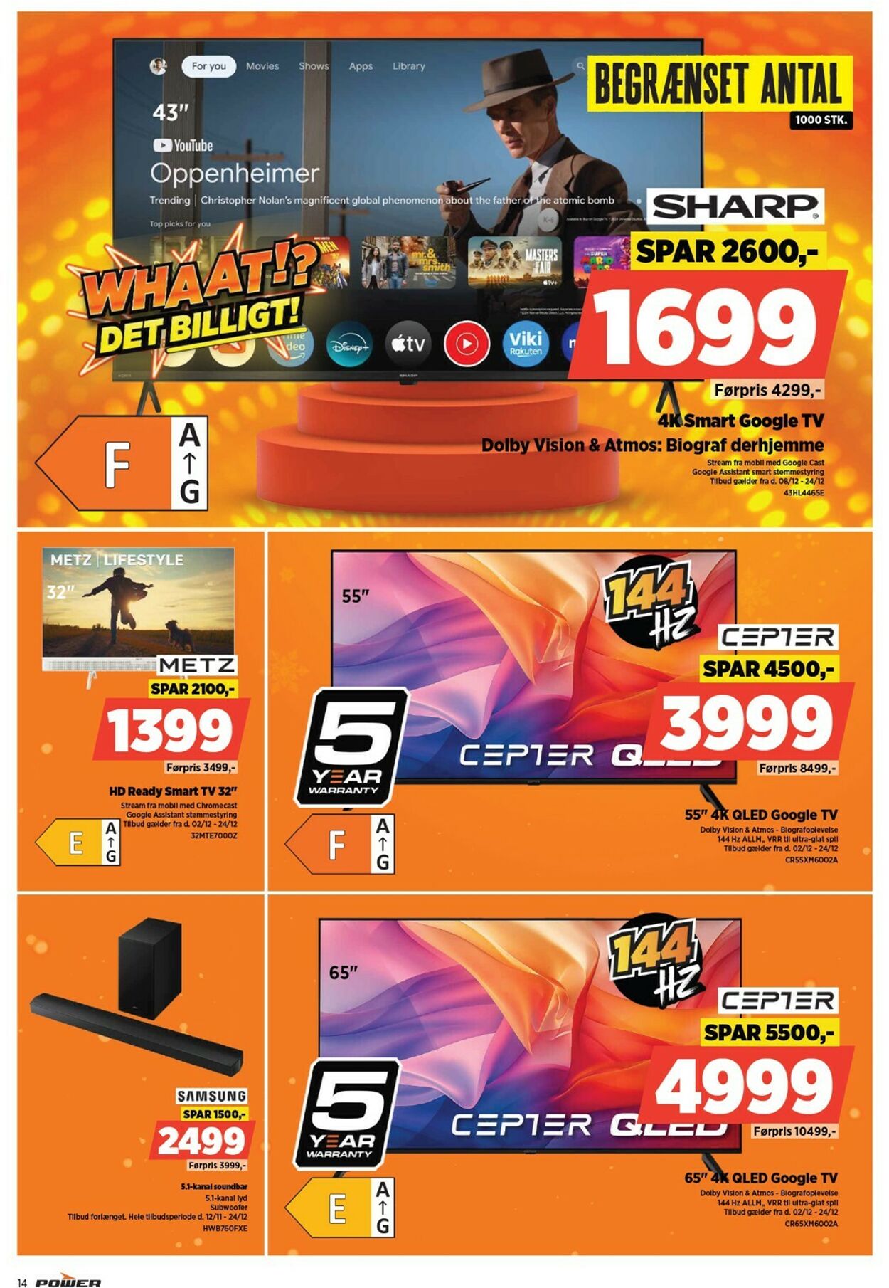 Tilbud Power 15.12.2025 - 21.12.2025