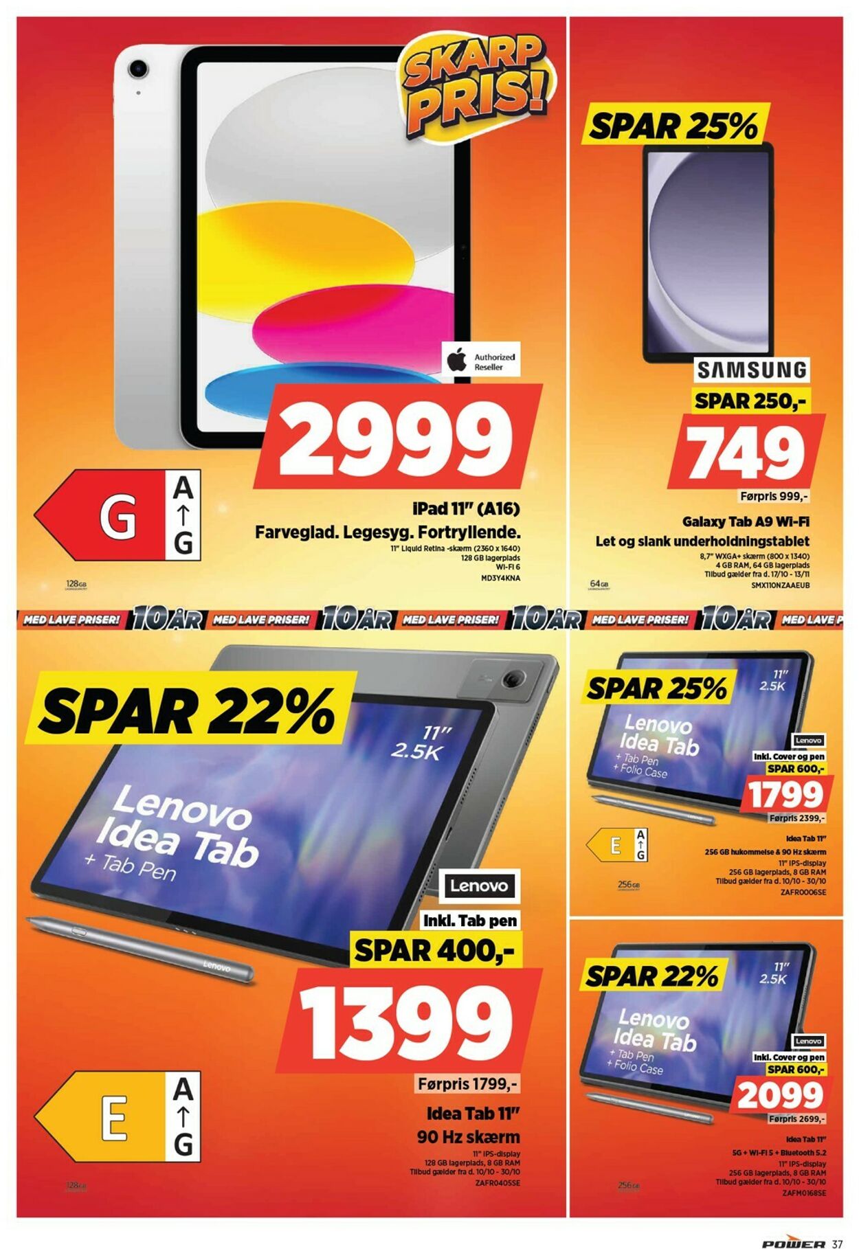 Tilbud Power 20.10.2025 - 26.10.2025