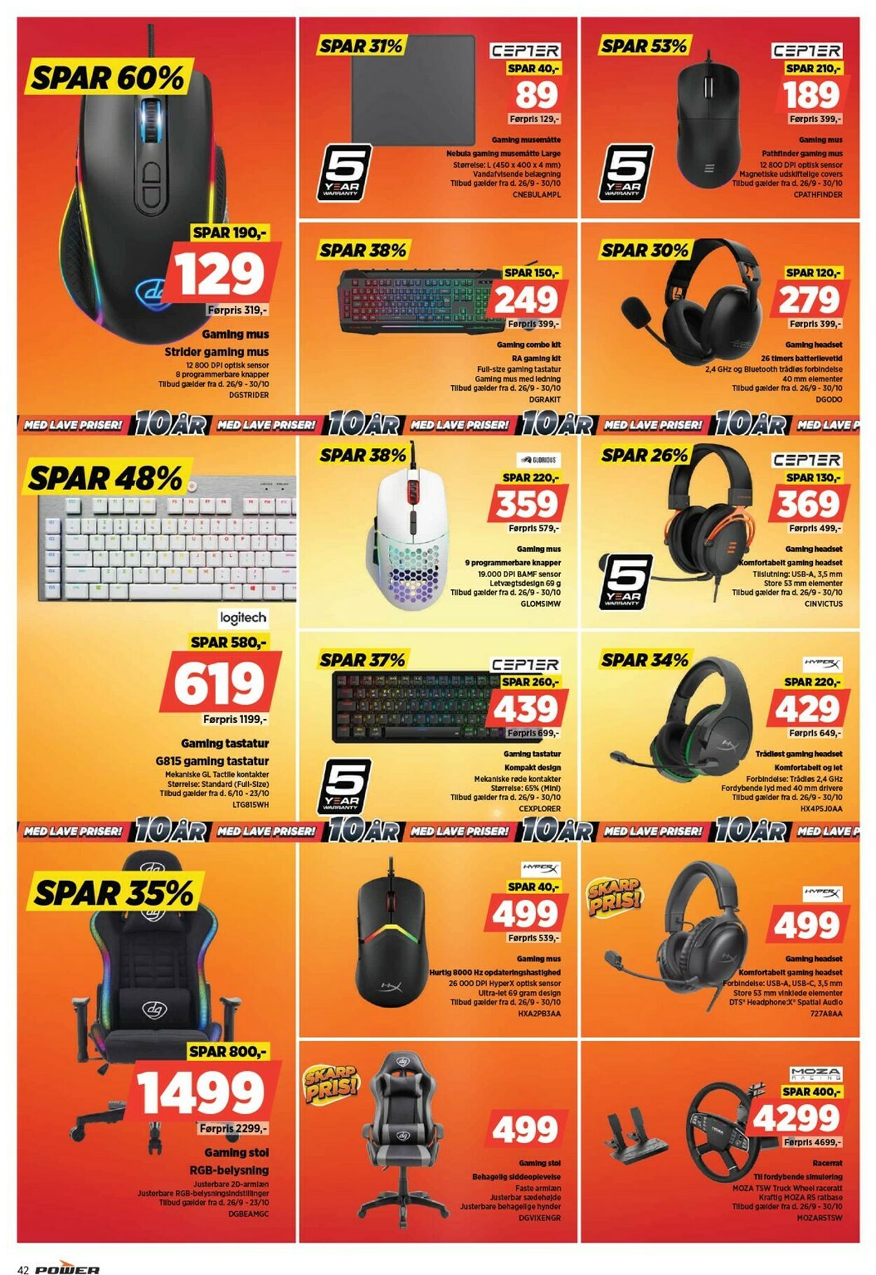 Tilbud Power 20.10.2025 - 26.10.2025