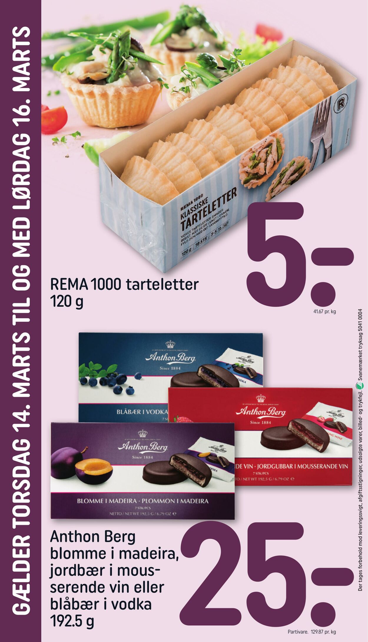 Tilbud Rema 1000 10.03.2024 - 16.03.2024