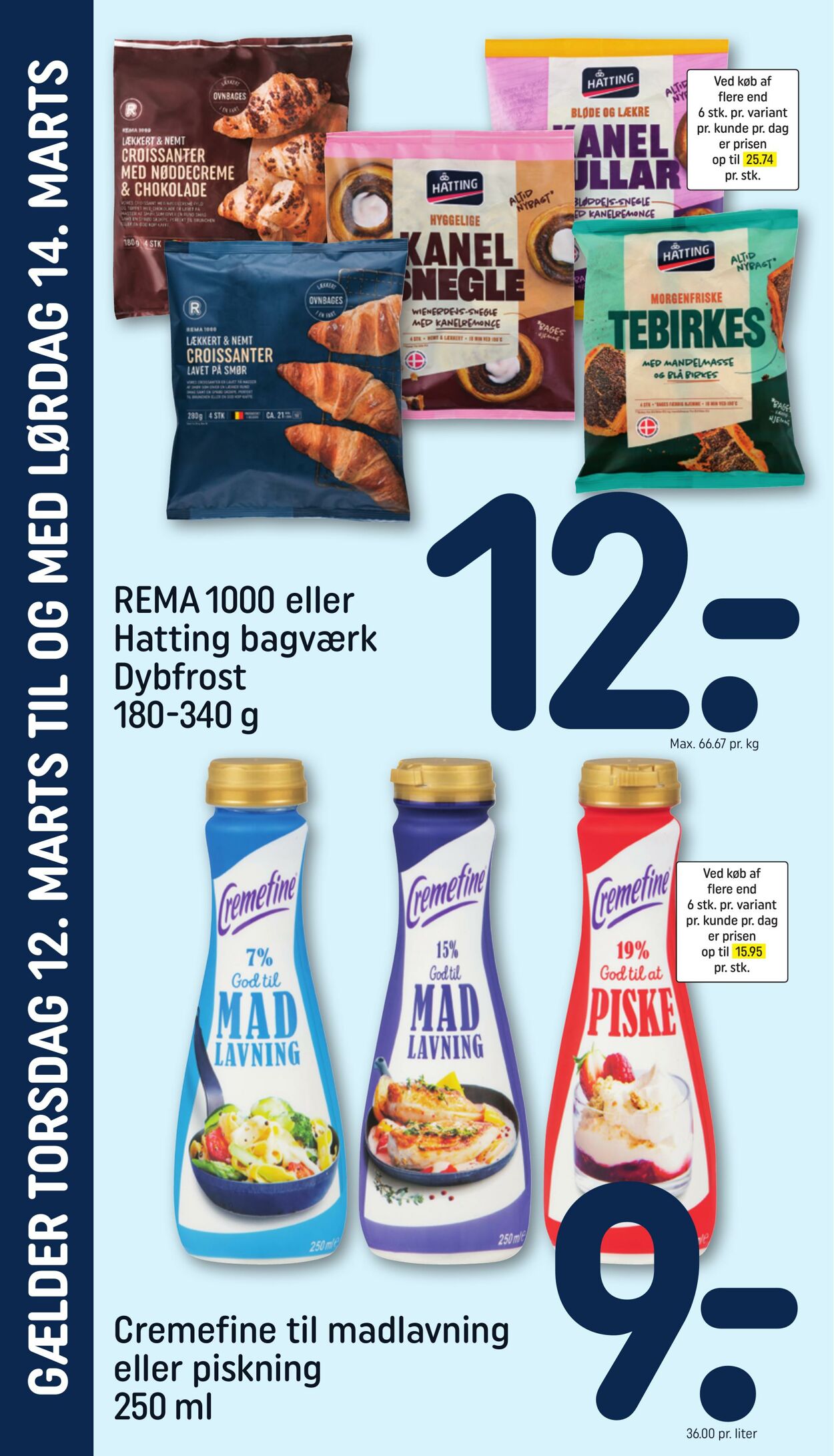 Tilbud Rema 1000 08.03.2026 - 14.03.2026