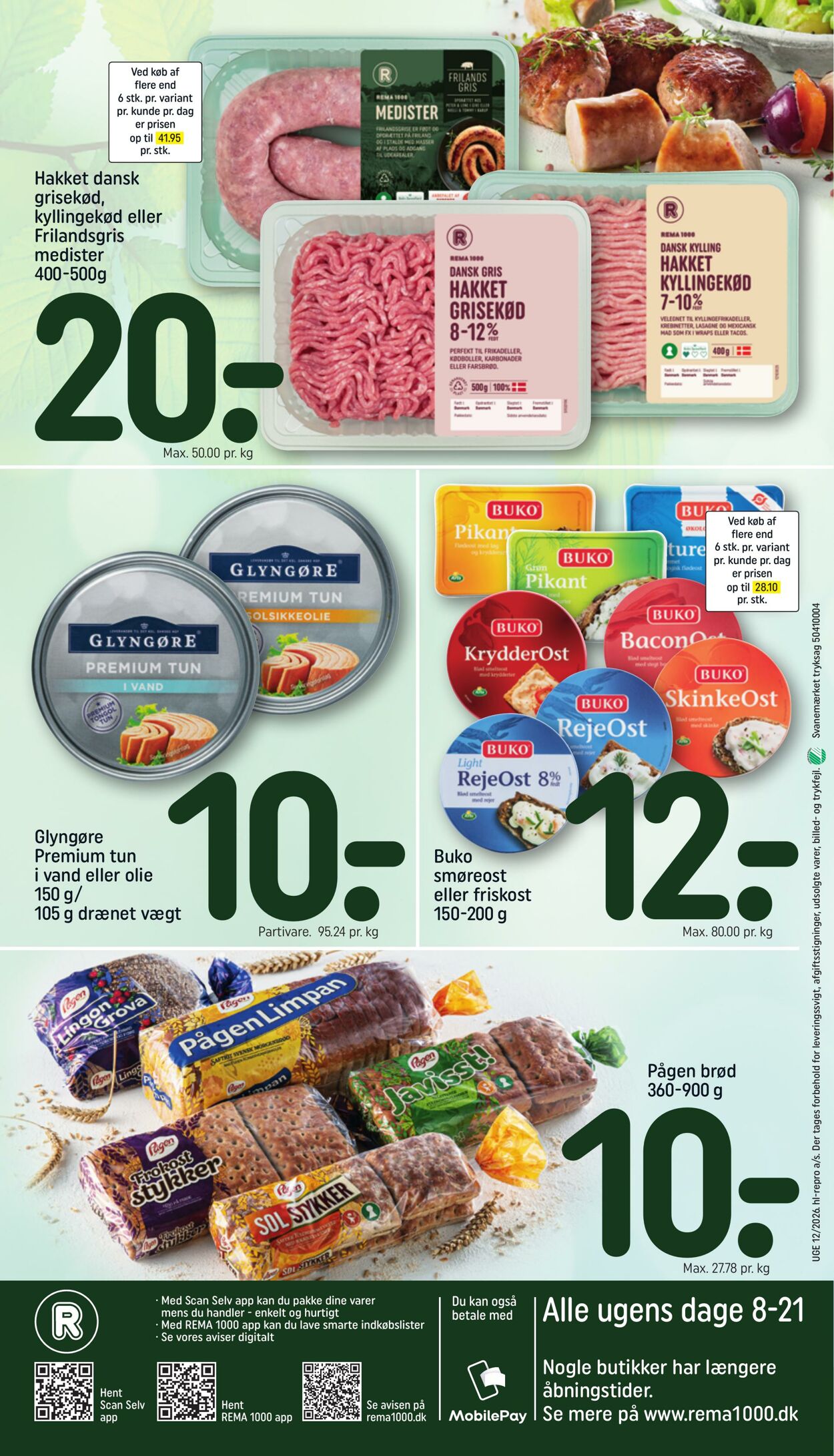 Tilbud Rema 1000 15.03.2026 - 21.03.2026