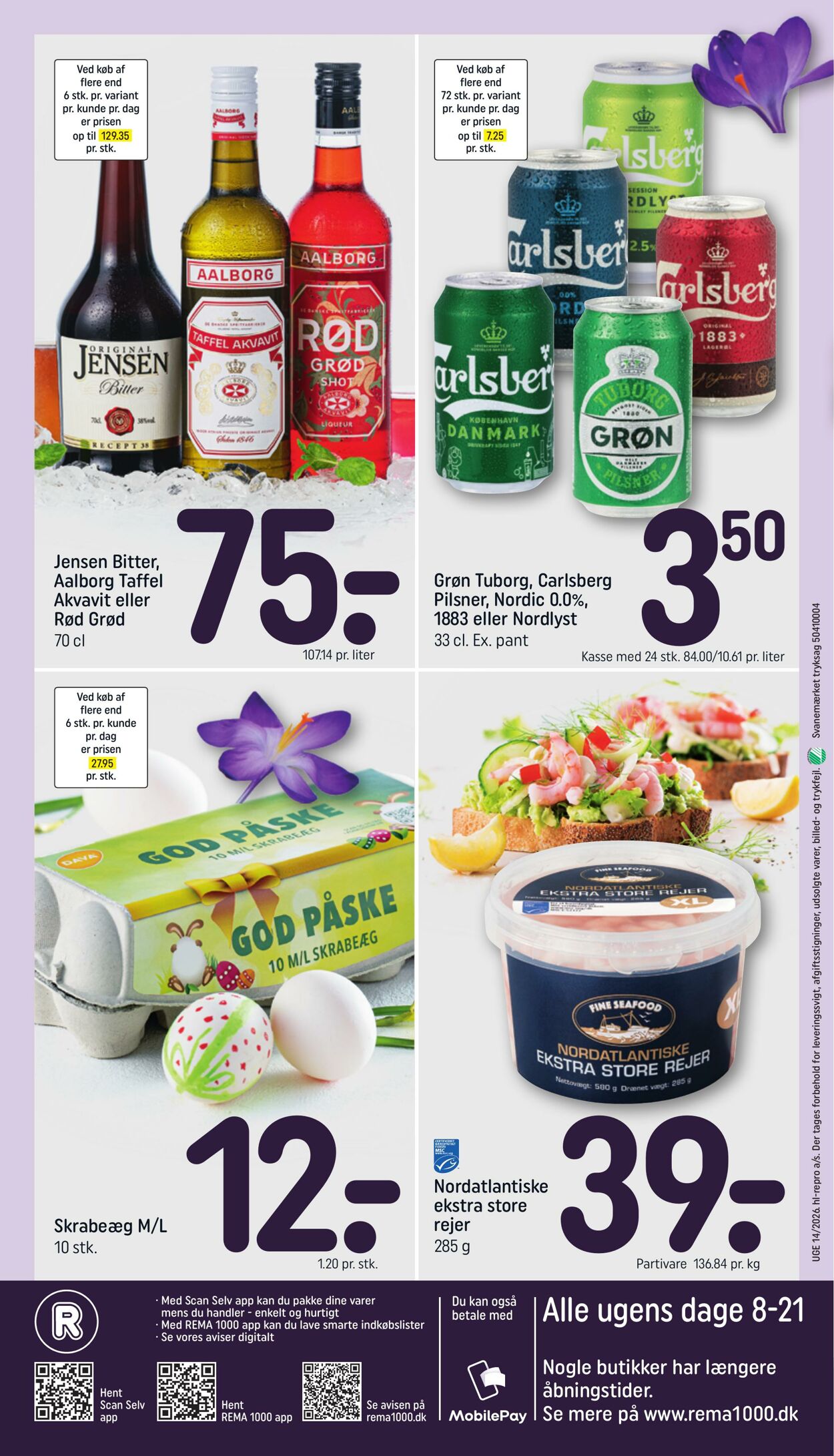 Tilbud Rema 1000 29.03.2026 - 04.04.2026