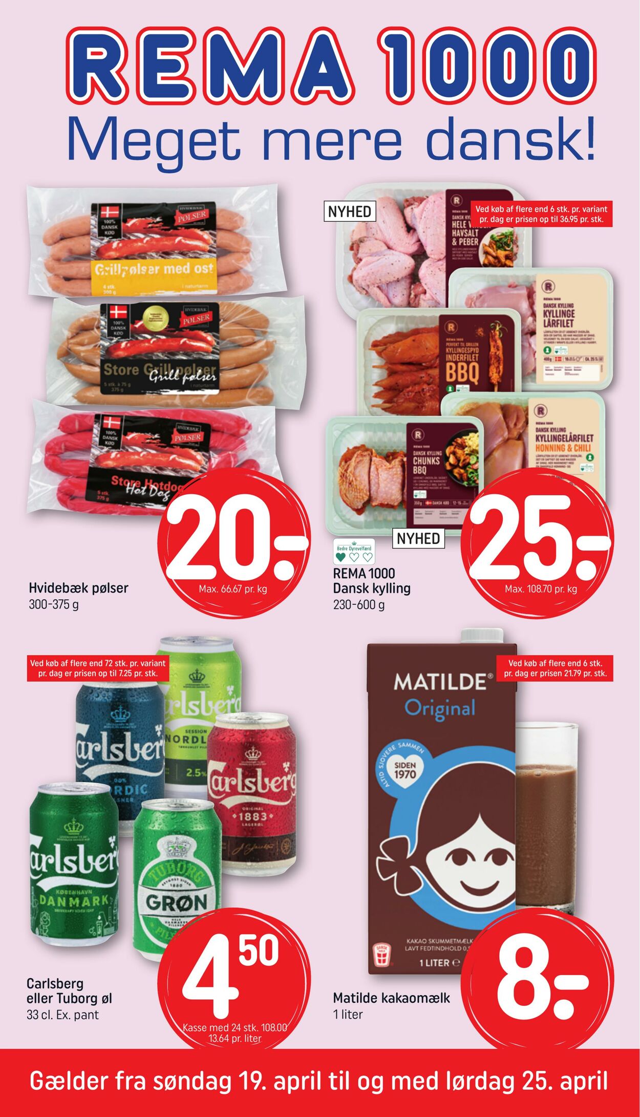 Tilbud Rema 1000 19.04.2026 - 25.04.2026