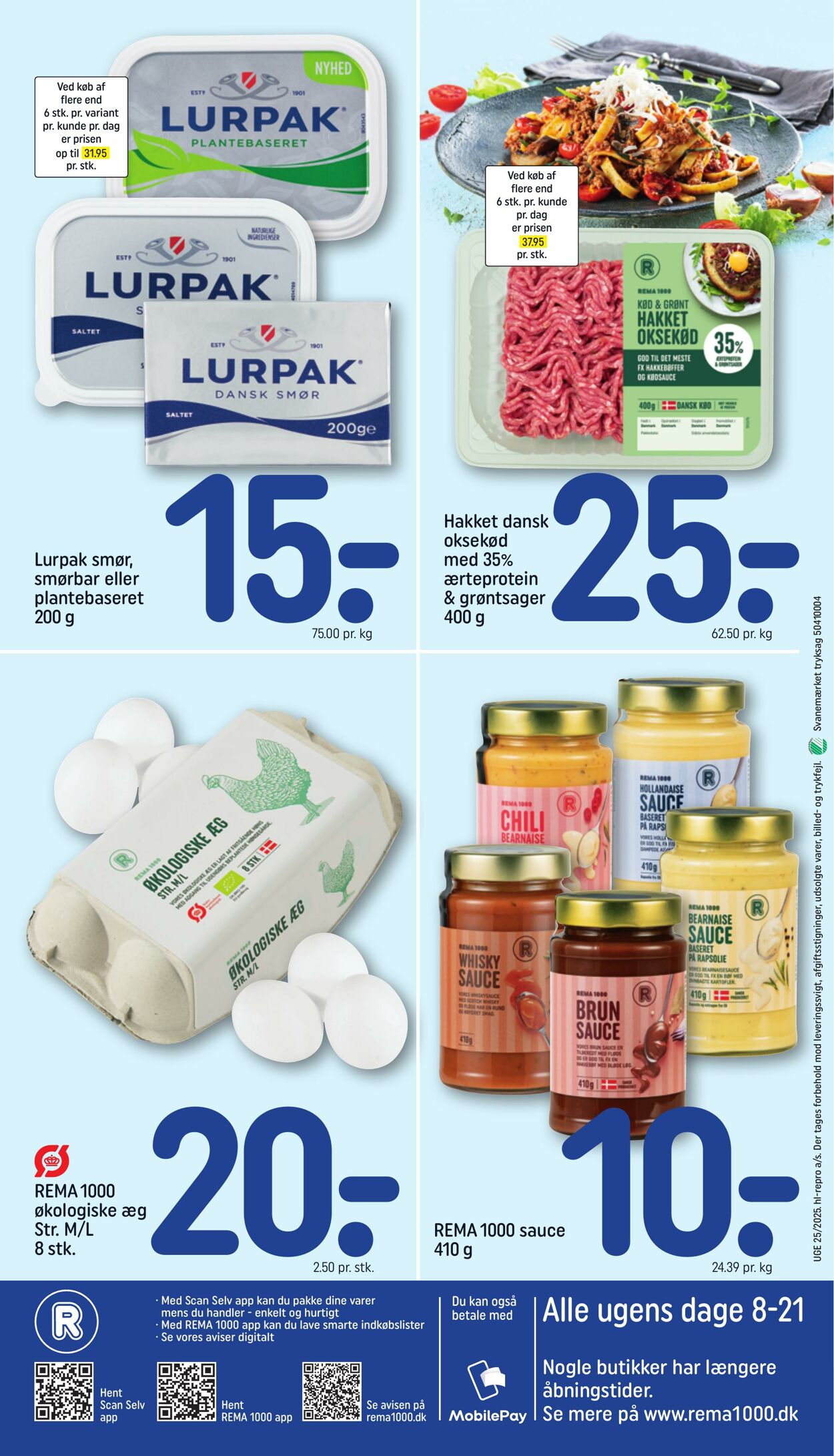 Tilbud Rema 1000 15.06.2025 - 21.06.2025
