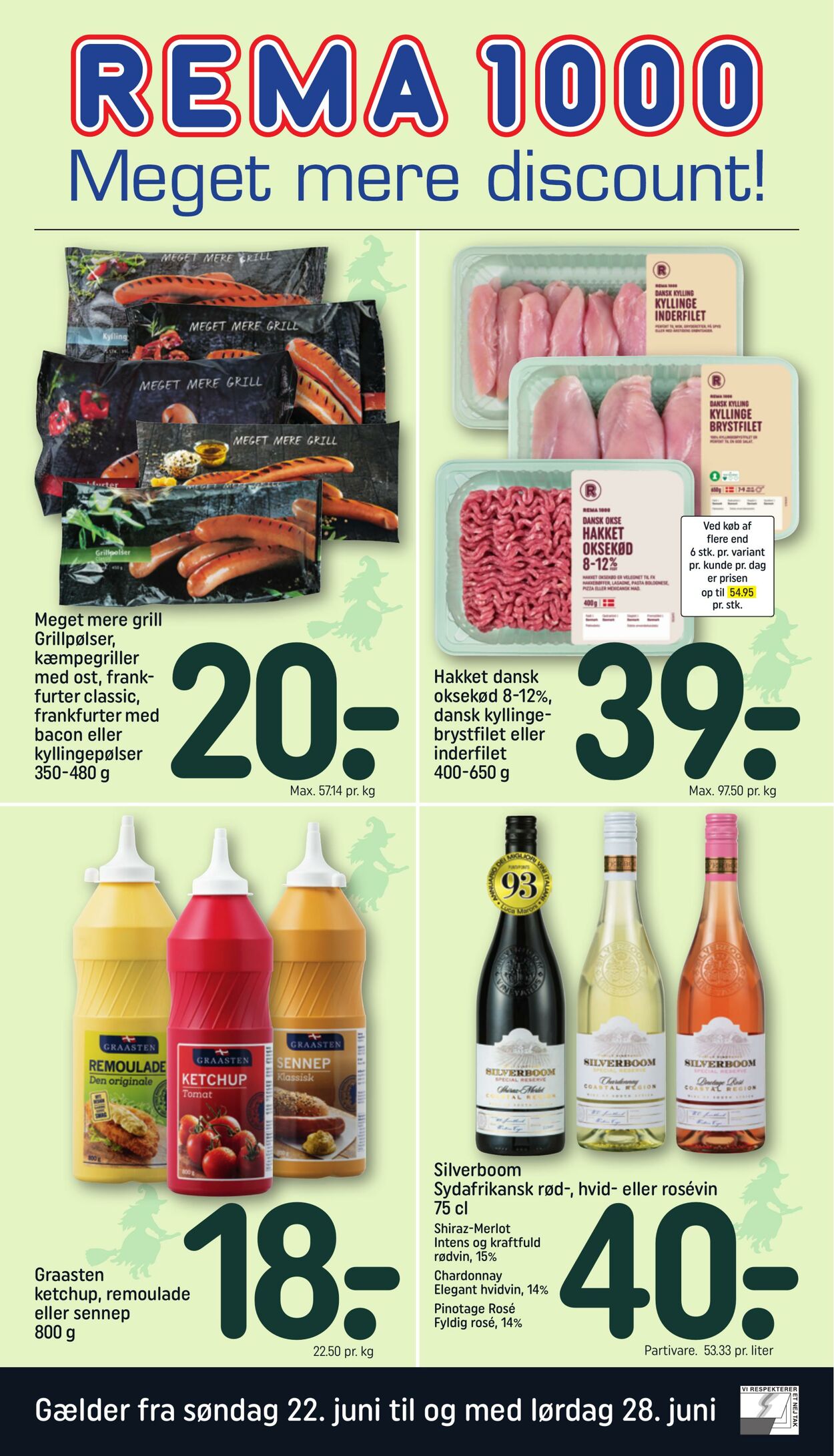 Tilbud Rema 1000 22.06.2025 - 28.06.2025