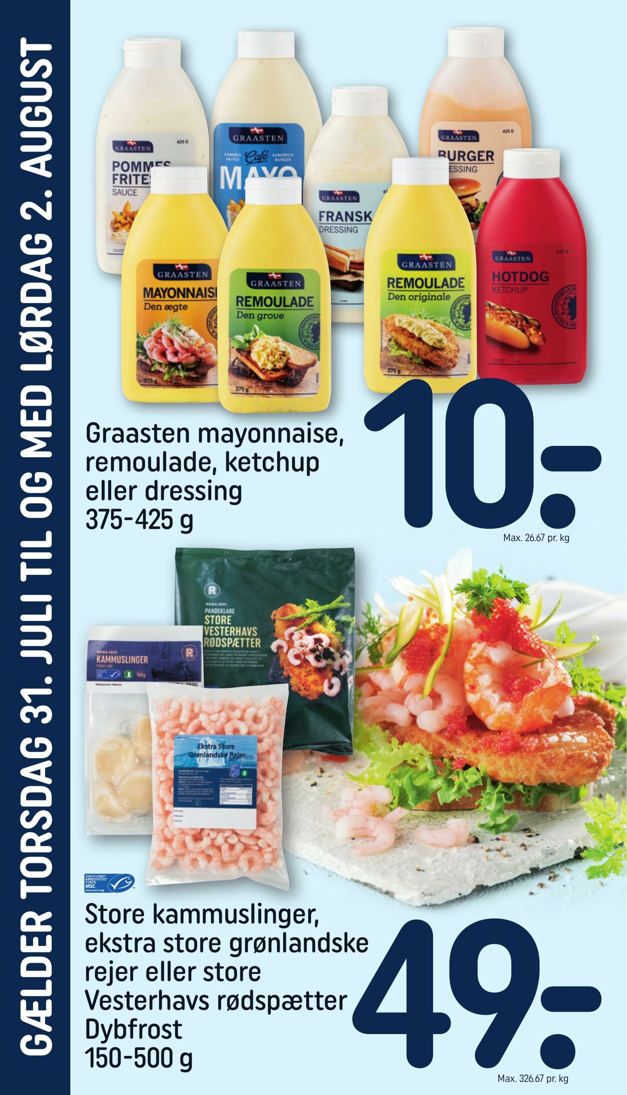 Tilbud Rema 1000 31.07.2025 - 02.08.2025