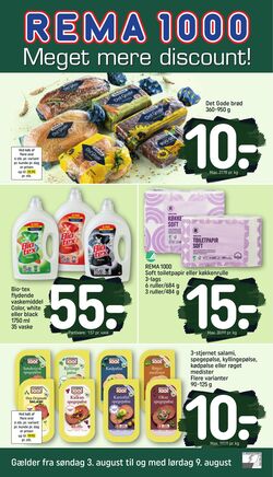 Tilbud Rema 1000 03.08.2025 - 09.08.2025