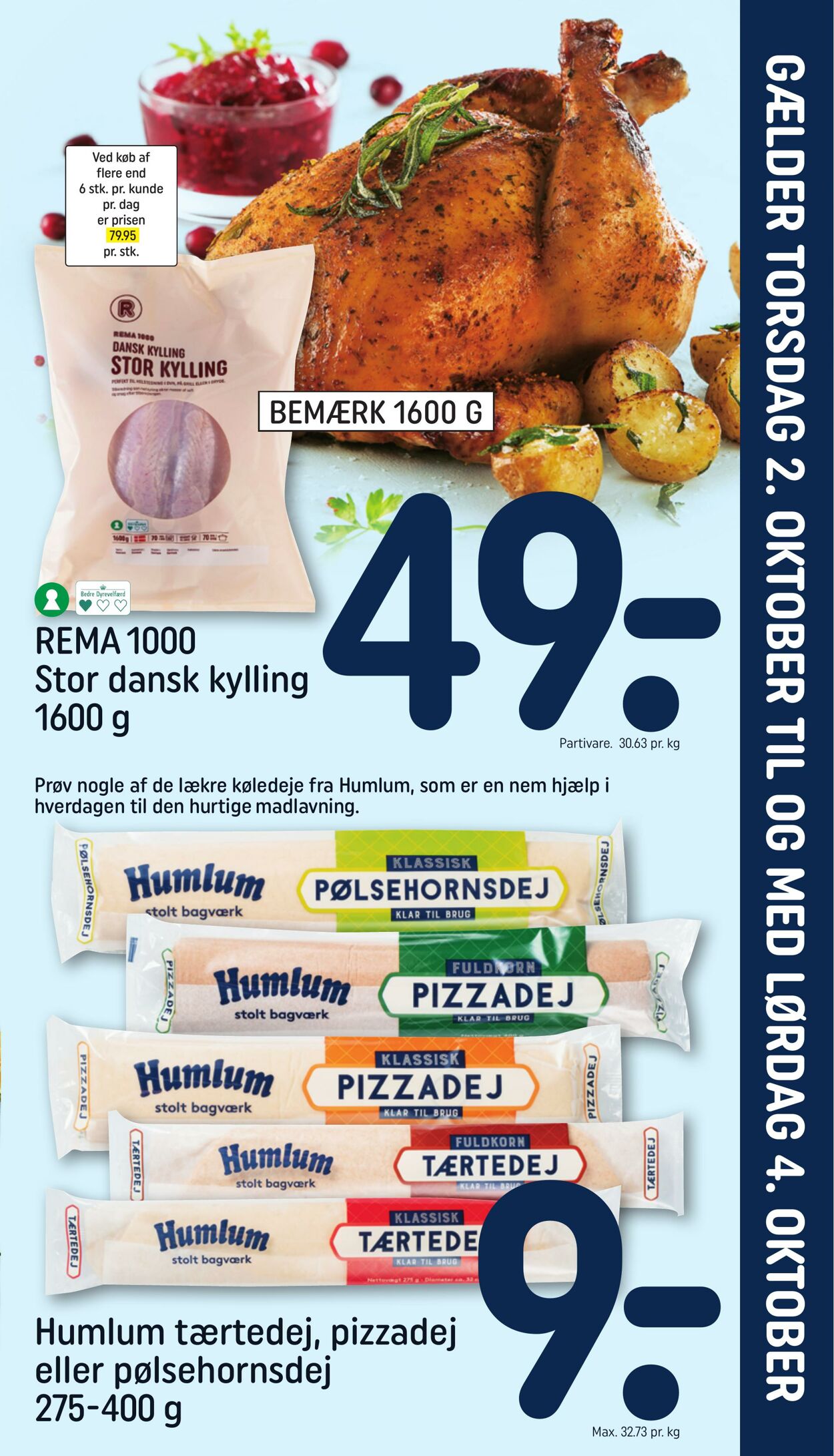 Tilbud Rema 1000 28.09.2025 - 04.10.2025