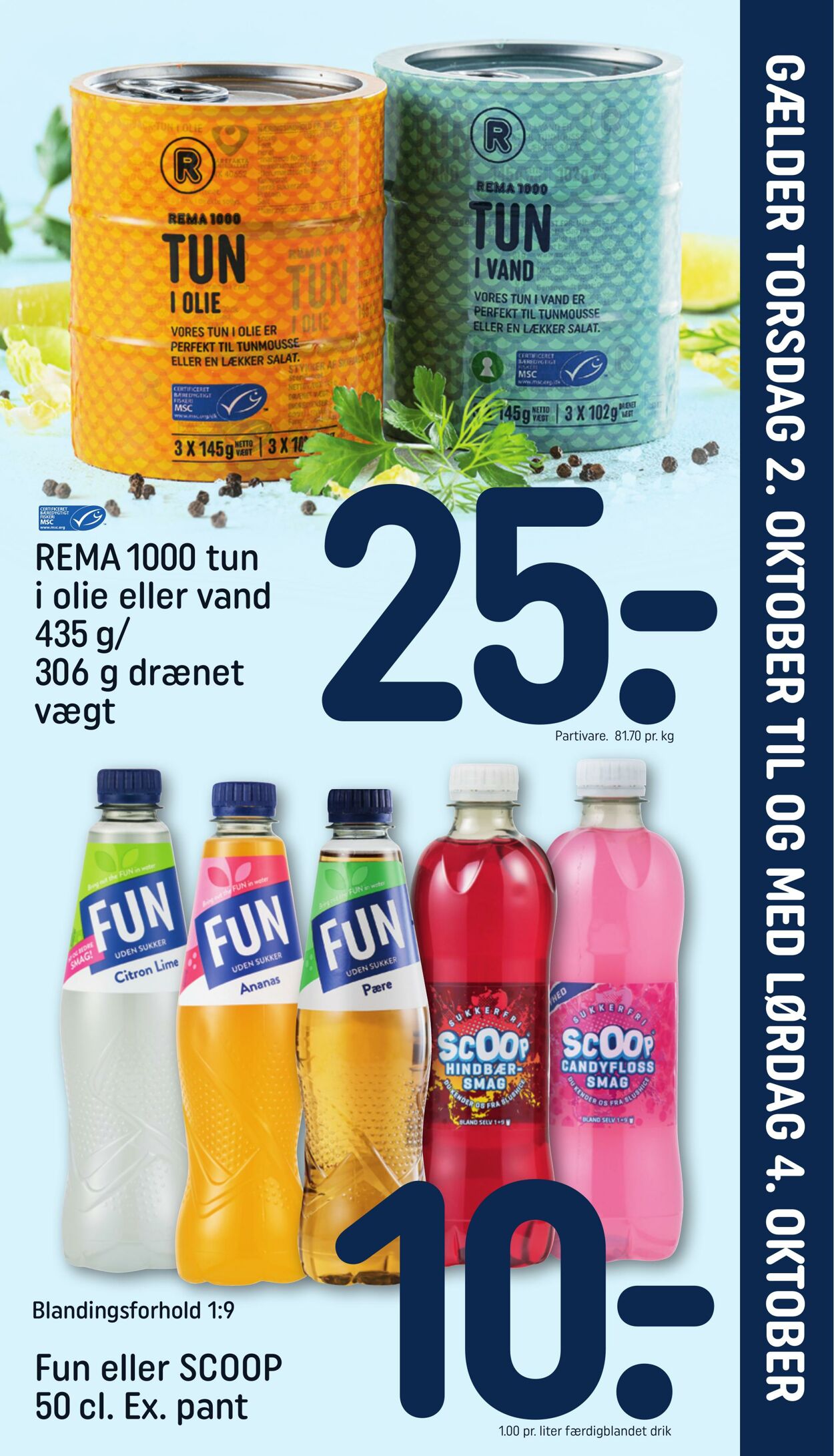 Tilbud Rema 1000 02.10.2025 - 04.10.2025