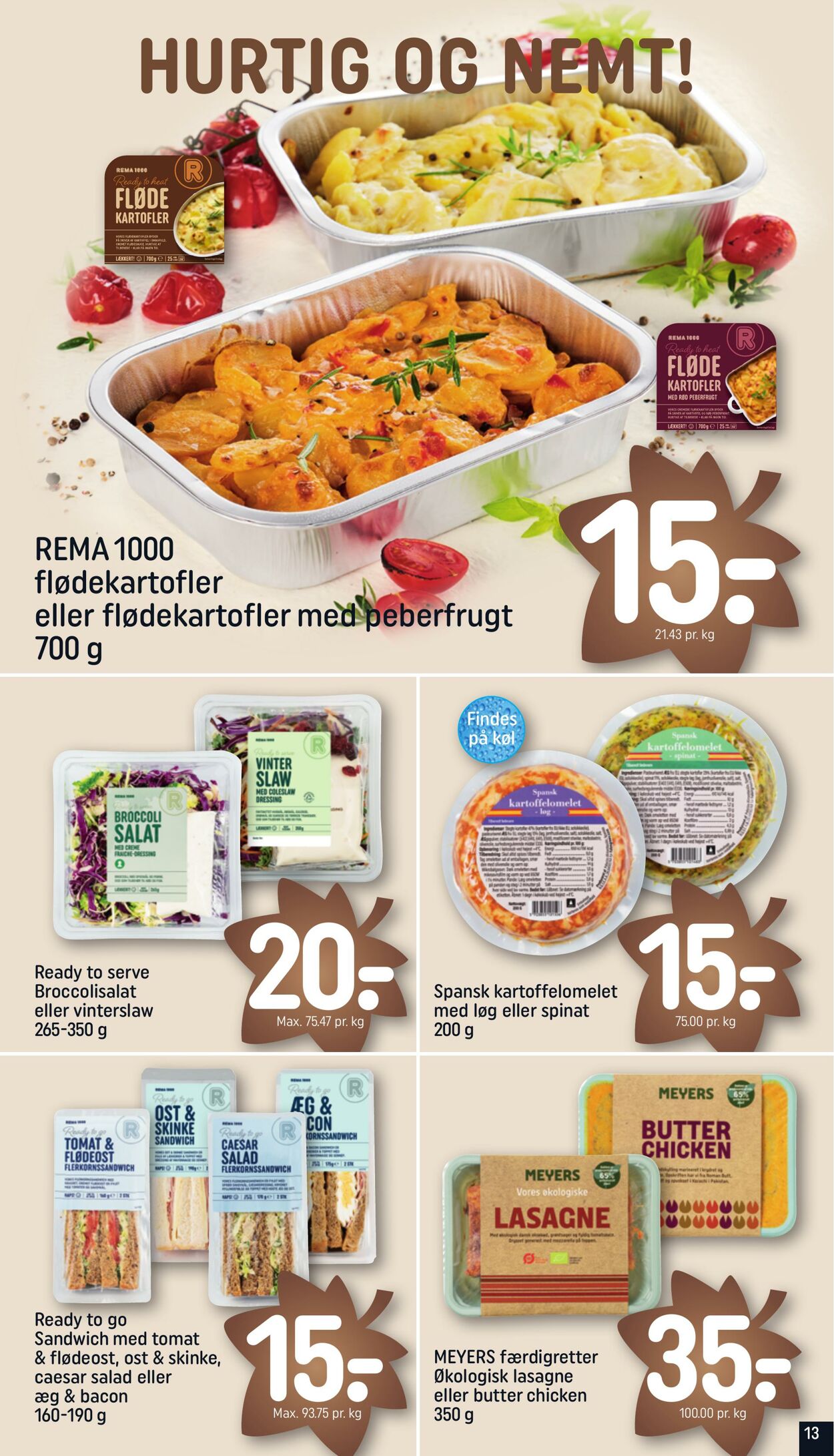 Tilbud Rema 1000 12.10.2025 - 18.10.2025