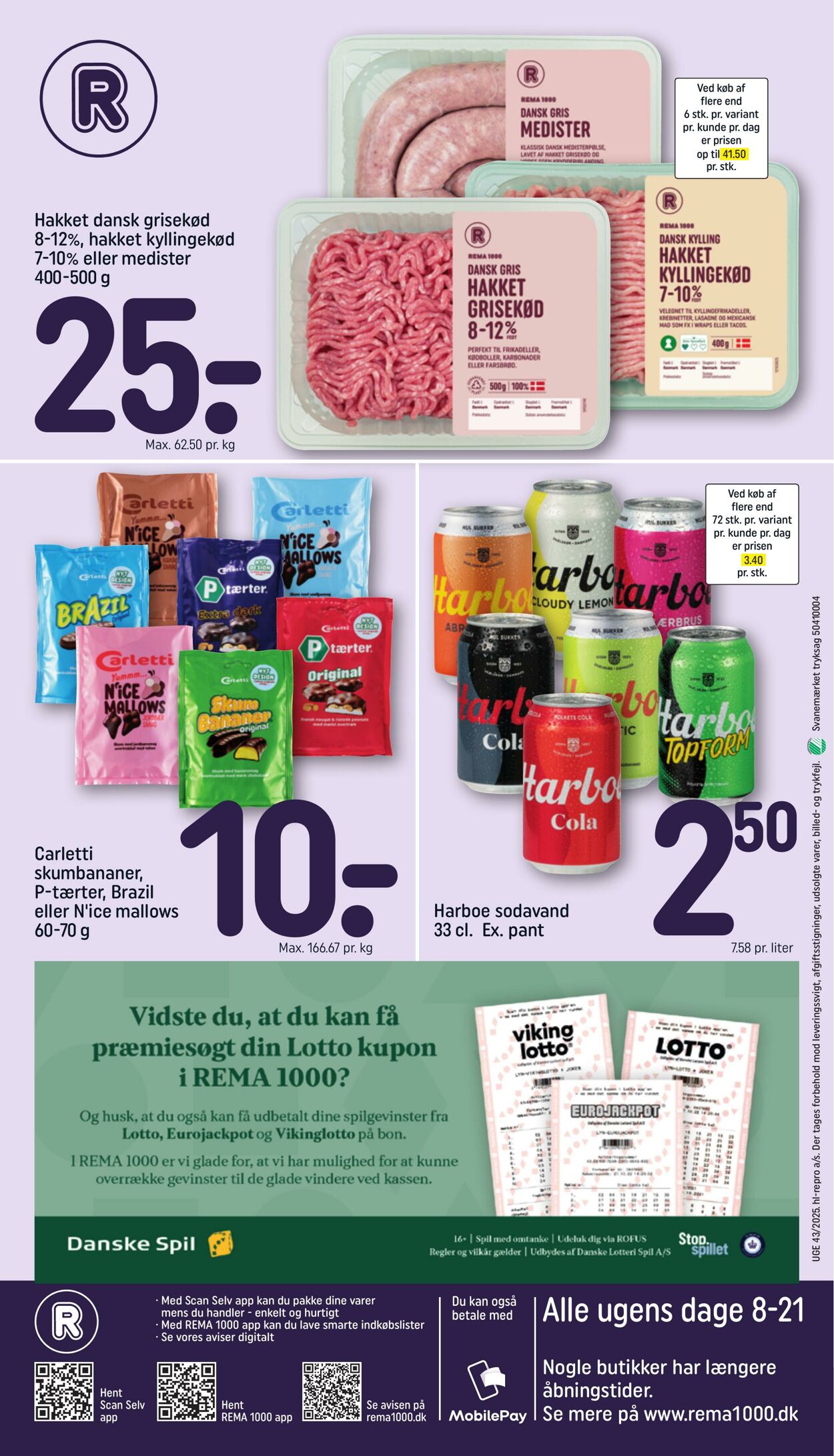 Tilbud Rema 1000 19.10.2025 - 25.10.2025