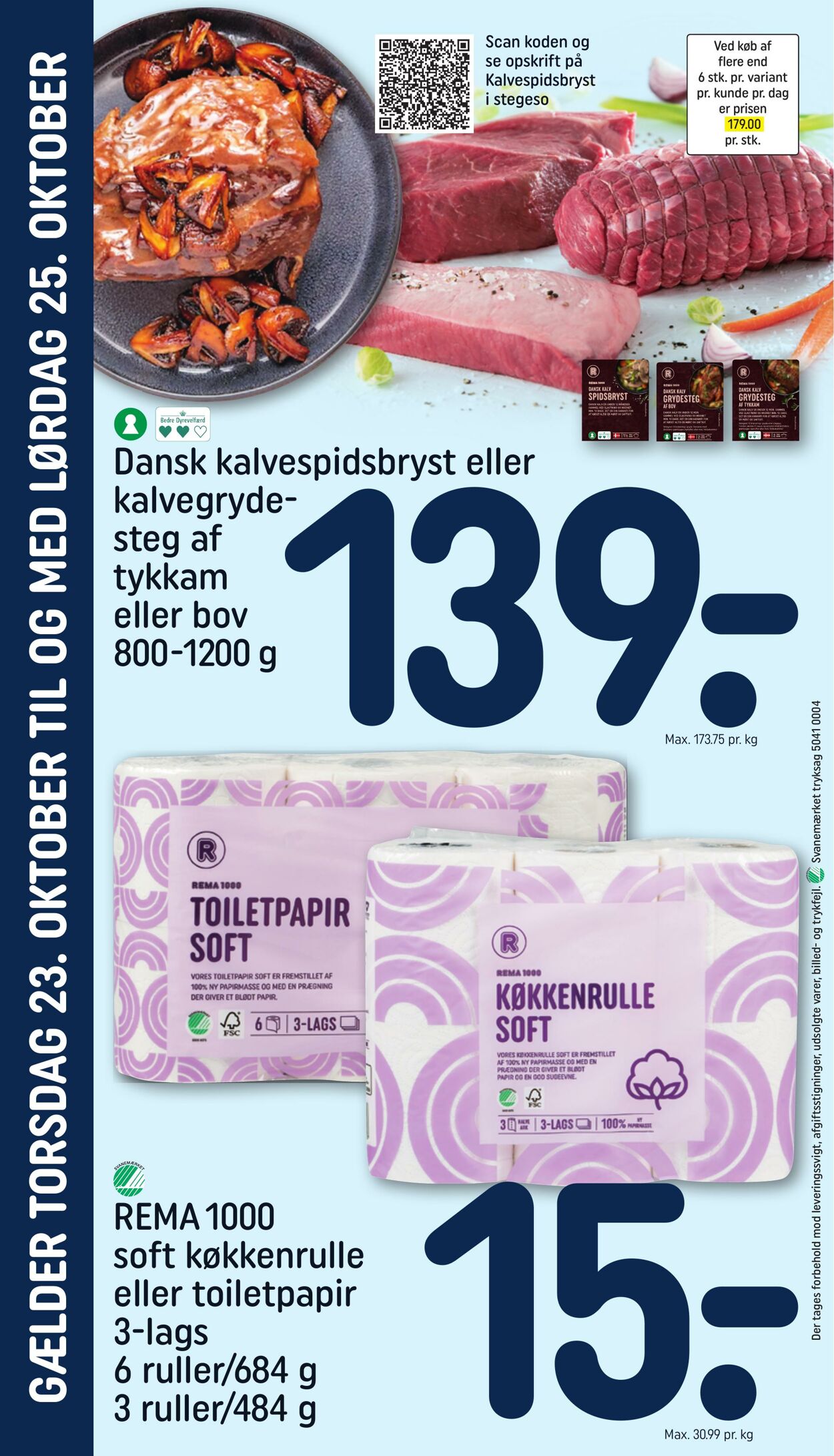 Tilbud Rema 1000 23.10.2025 - 25.10.2025