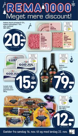 Tilbud Rema 1000 16.11.2025 - 22.11.2025