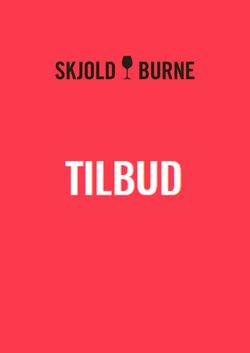 Tilbud Skjold Burne 24.05.2023 - 16.08.2023
