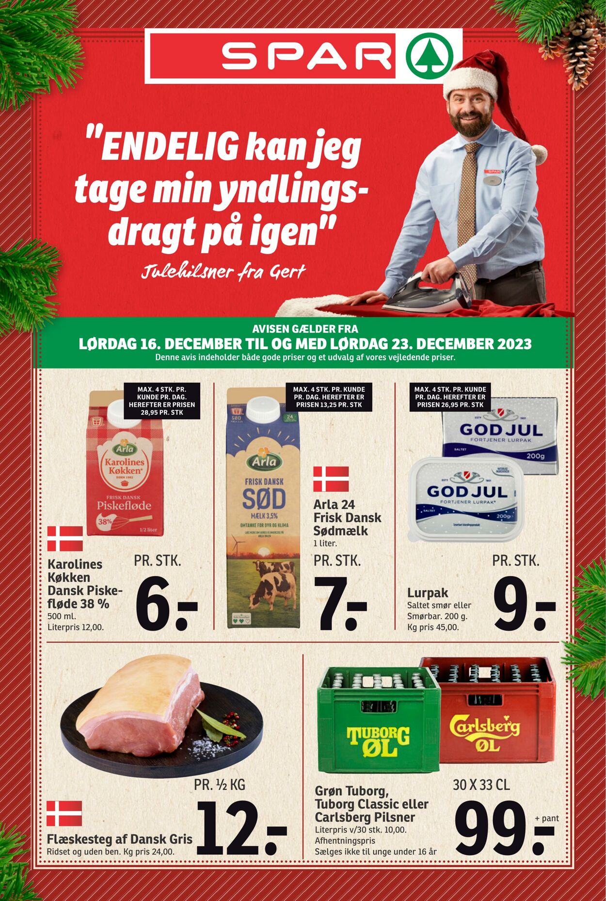 Tilbud Spar 16.12.2023 - 23.12.2023