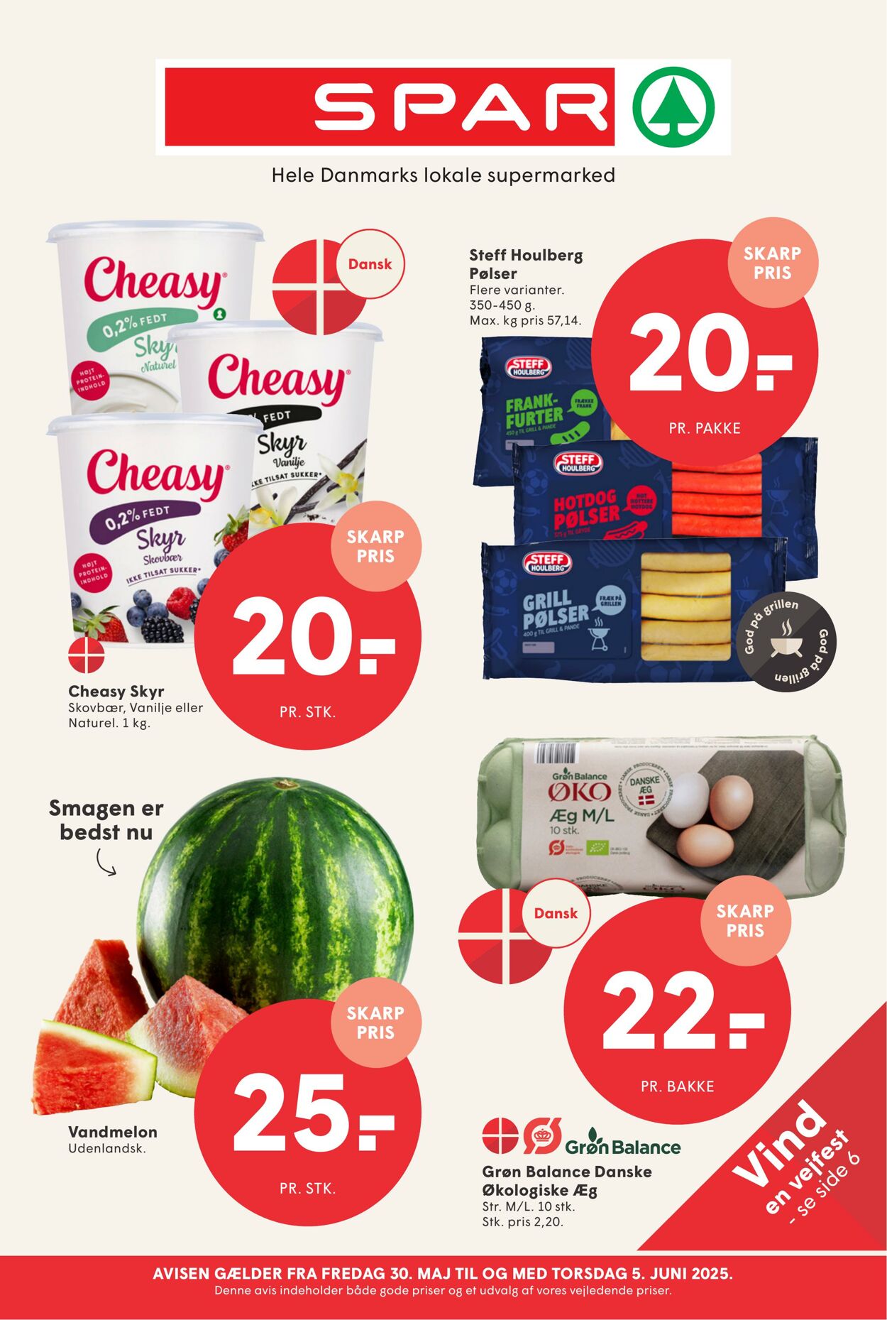 Tilbud Spar 30.05.2025 - 06.06.2025