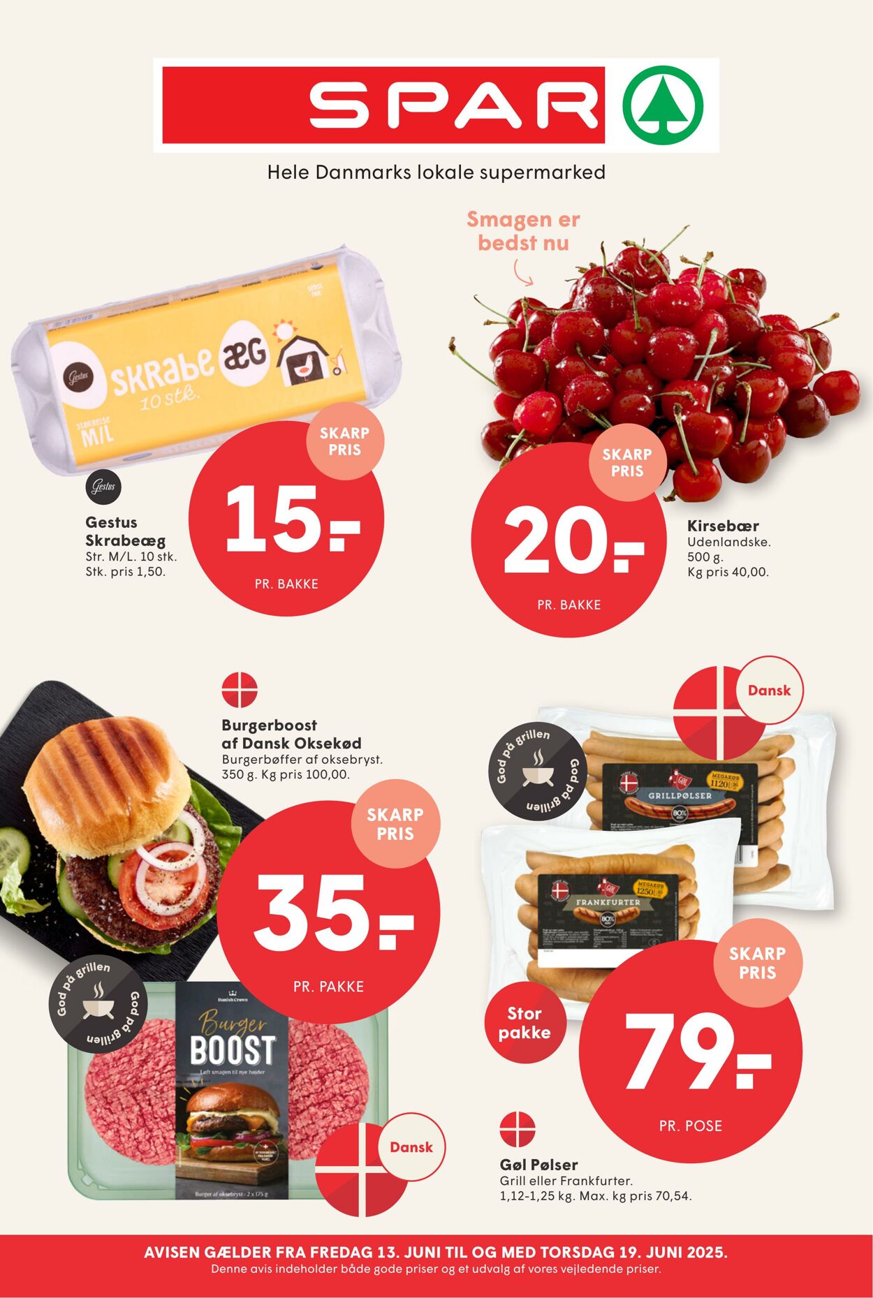 Tilbud Spar 13.06.2025 - 27.06.2025