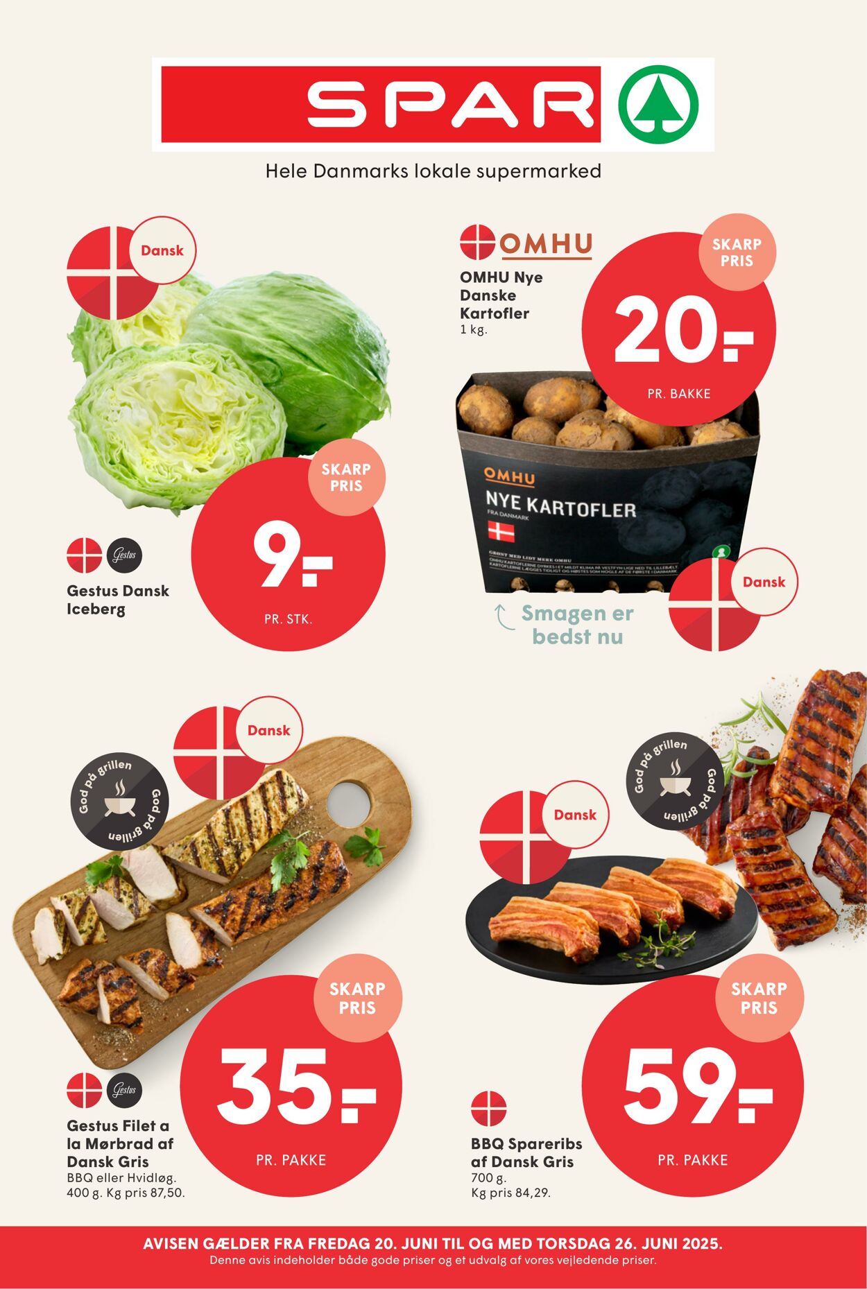 Tilbud Spar 20.06.2025 - 04.07.2025