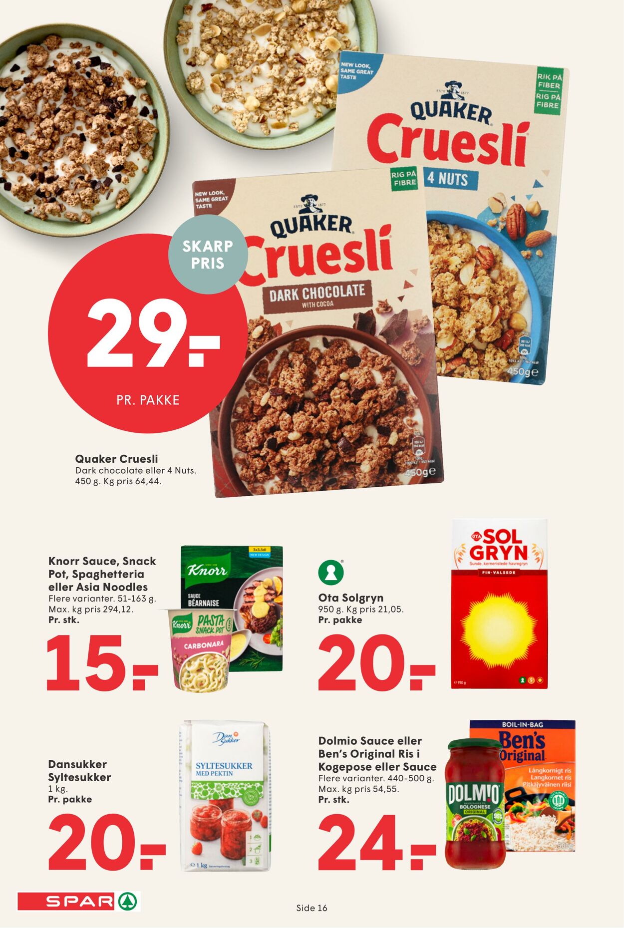 Tilbud Spar 30.06.2025 - 06.07.2025
