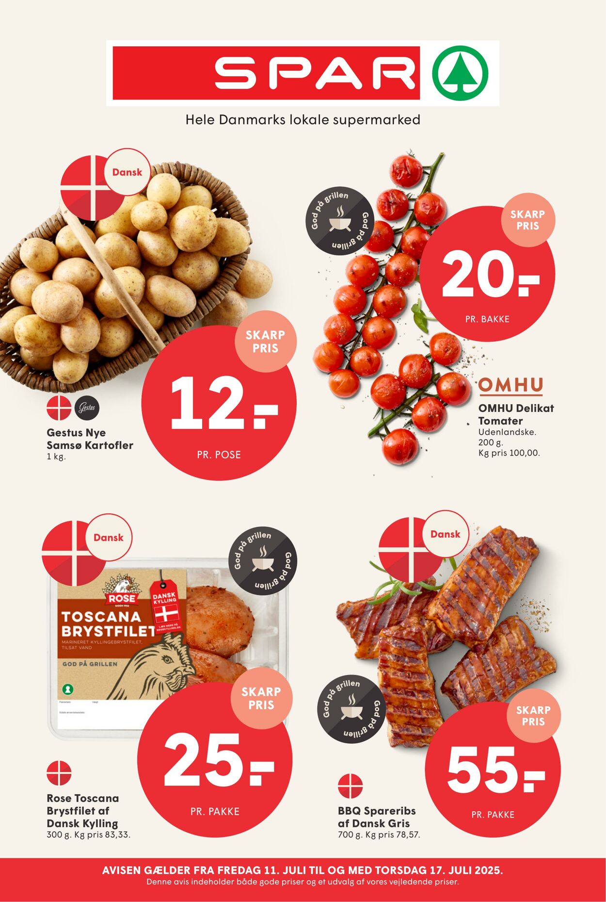 Tilbud Spar 16.07.2025 - 30.07.2025