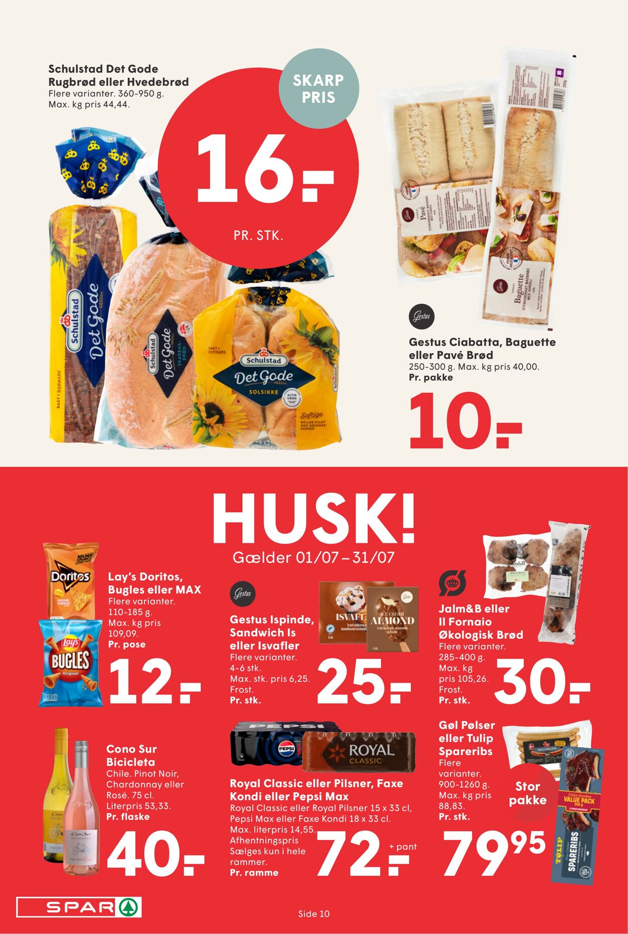 Tilbud Spar 16.07.2025 - 30.07.2025