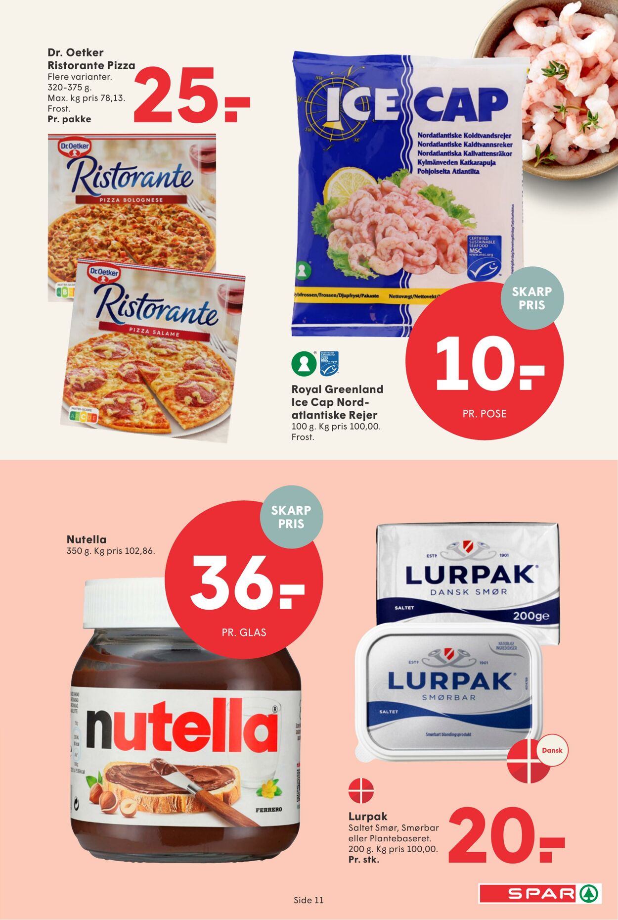 Tilbud Spar 18.07.2025 - 01.08.2025