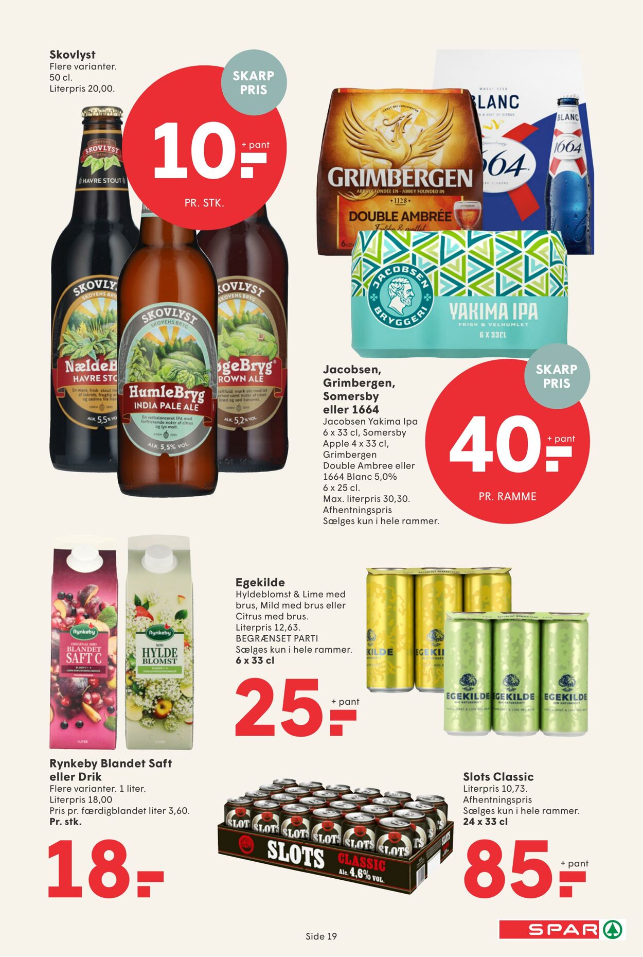 Tilbud Spar 25.07.2025 - 08.08.2025
