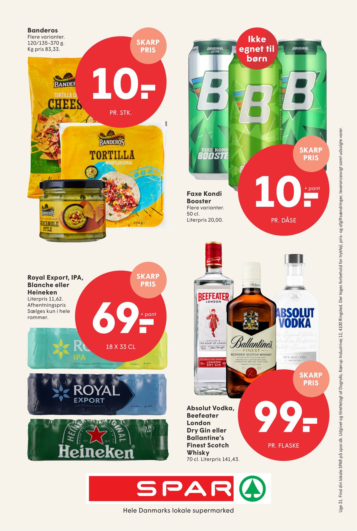 Tilbud Spar 25.07.2025 - 08.08.2025
