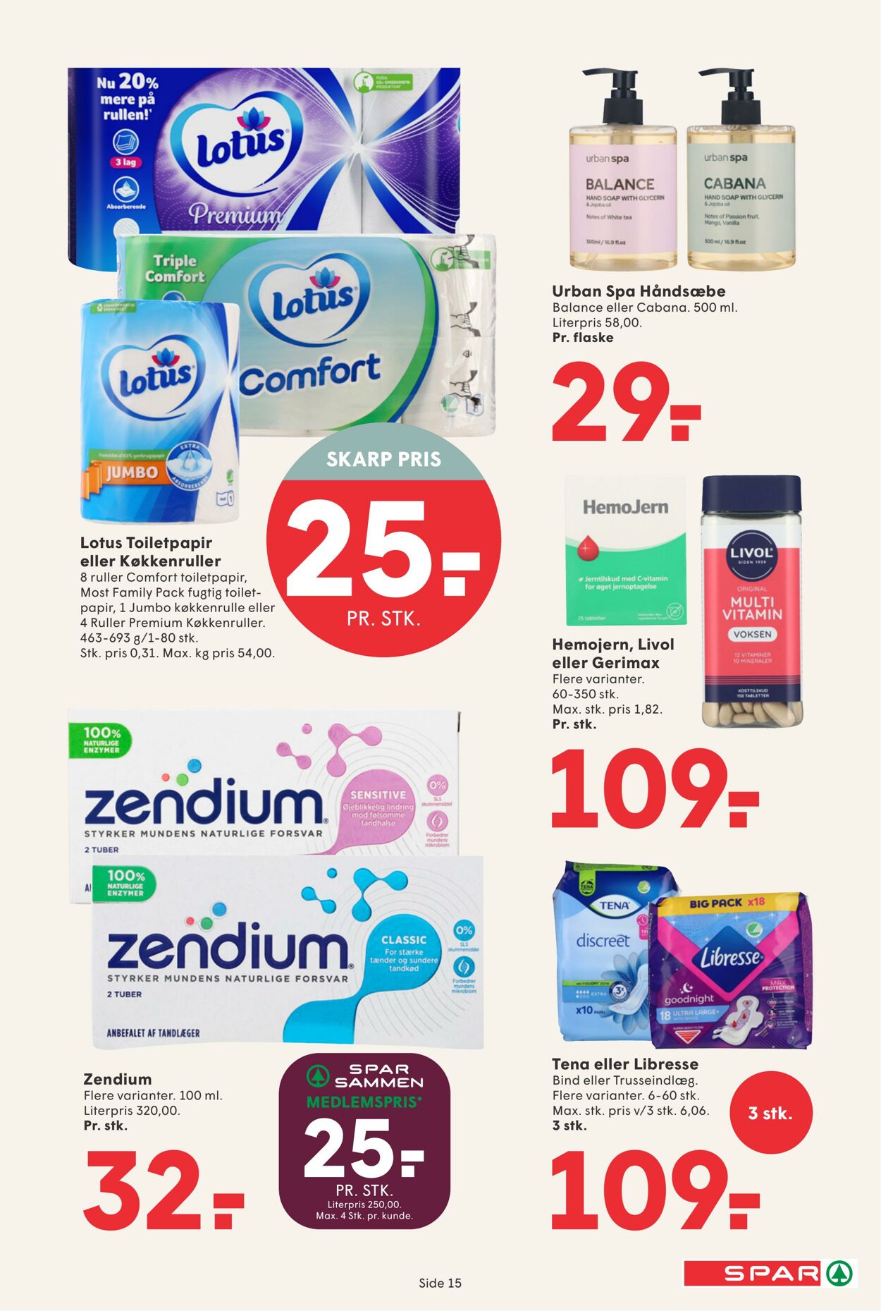 Tilbud Spar 25.08.2025 - 01.09.2025