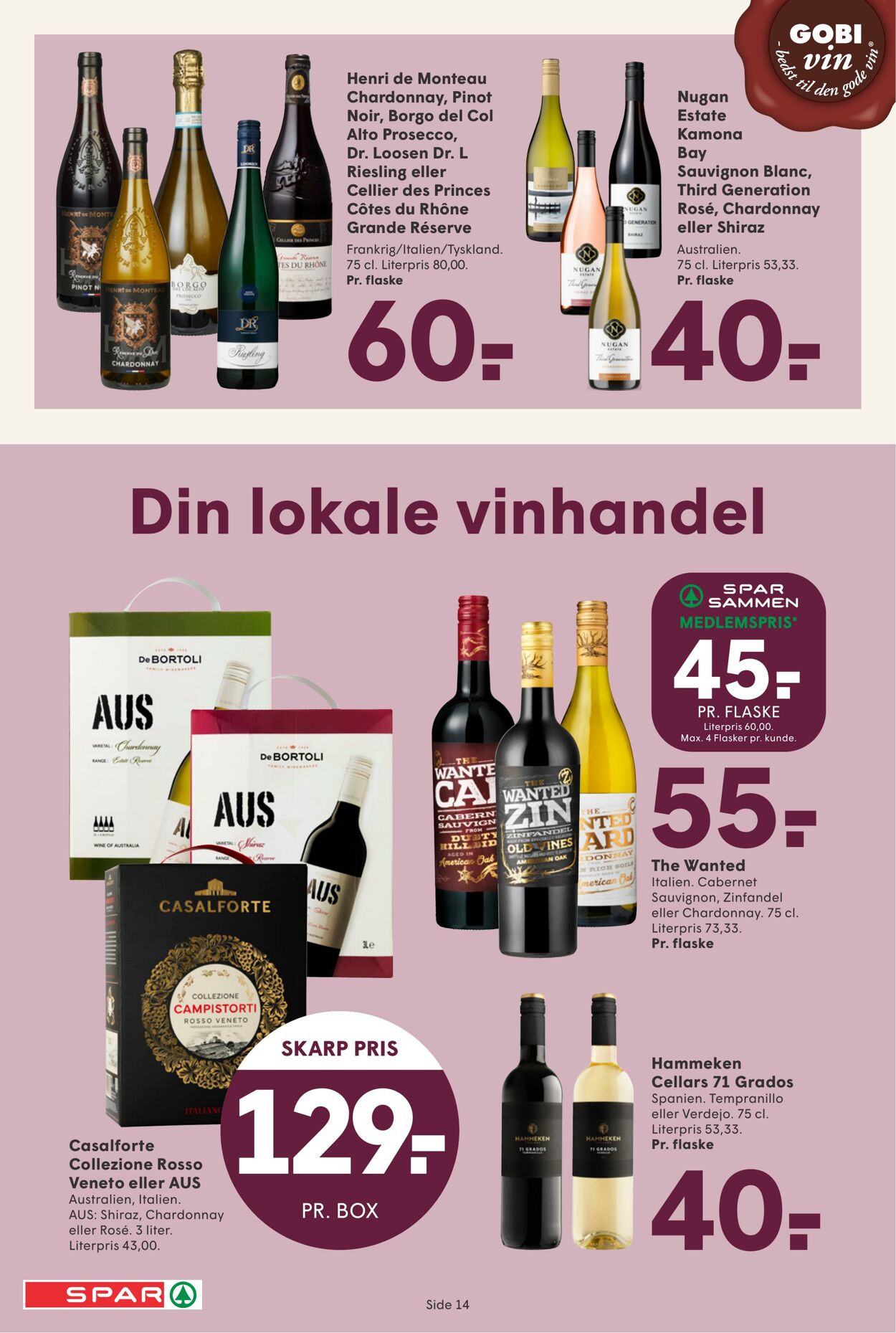 Tilbud Spar 25.08.2025 - 01.09.2025