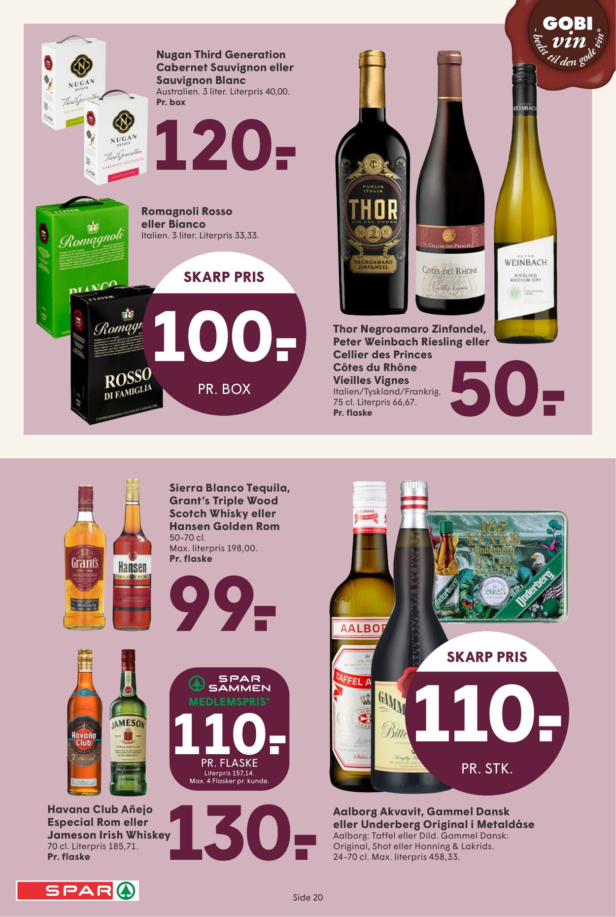 Tilbud Spar 29.08.2025 - 04.09.2025