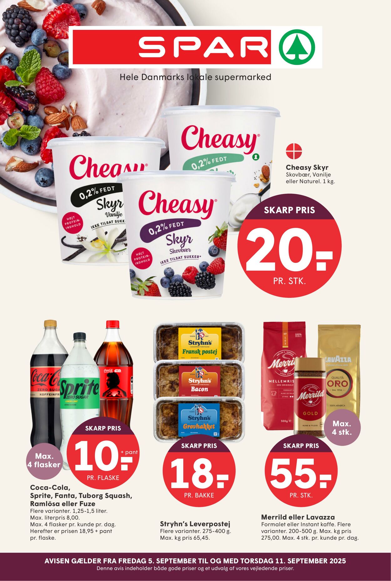 Tilbud Spar 05.09.2025 - 11.09.2025