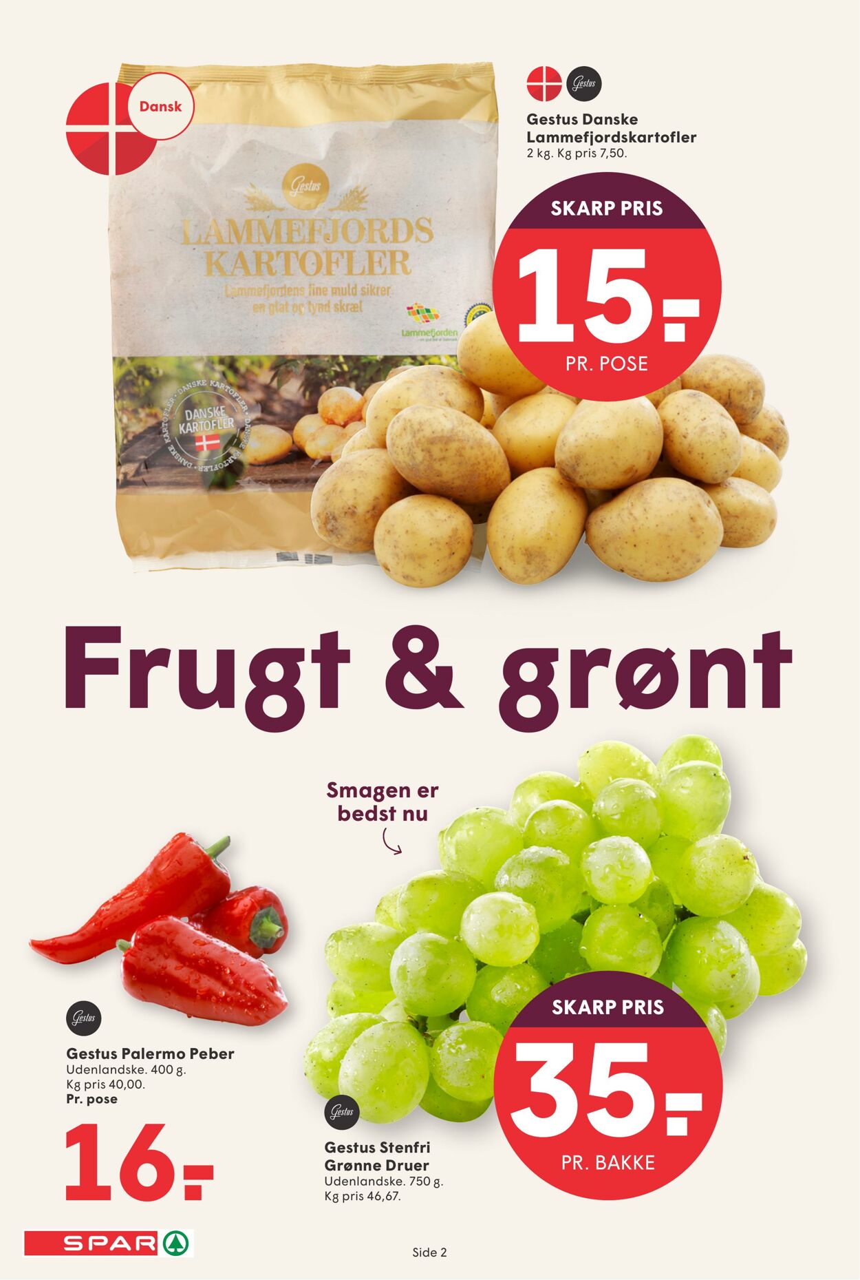 Tilbud Spar 26.09.2025 - 02.10.2025