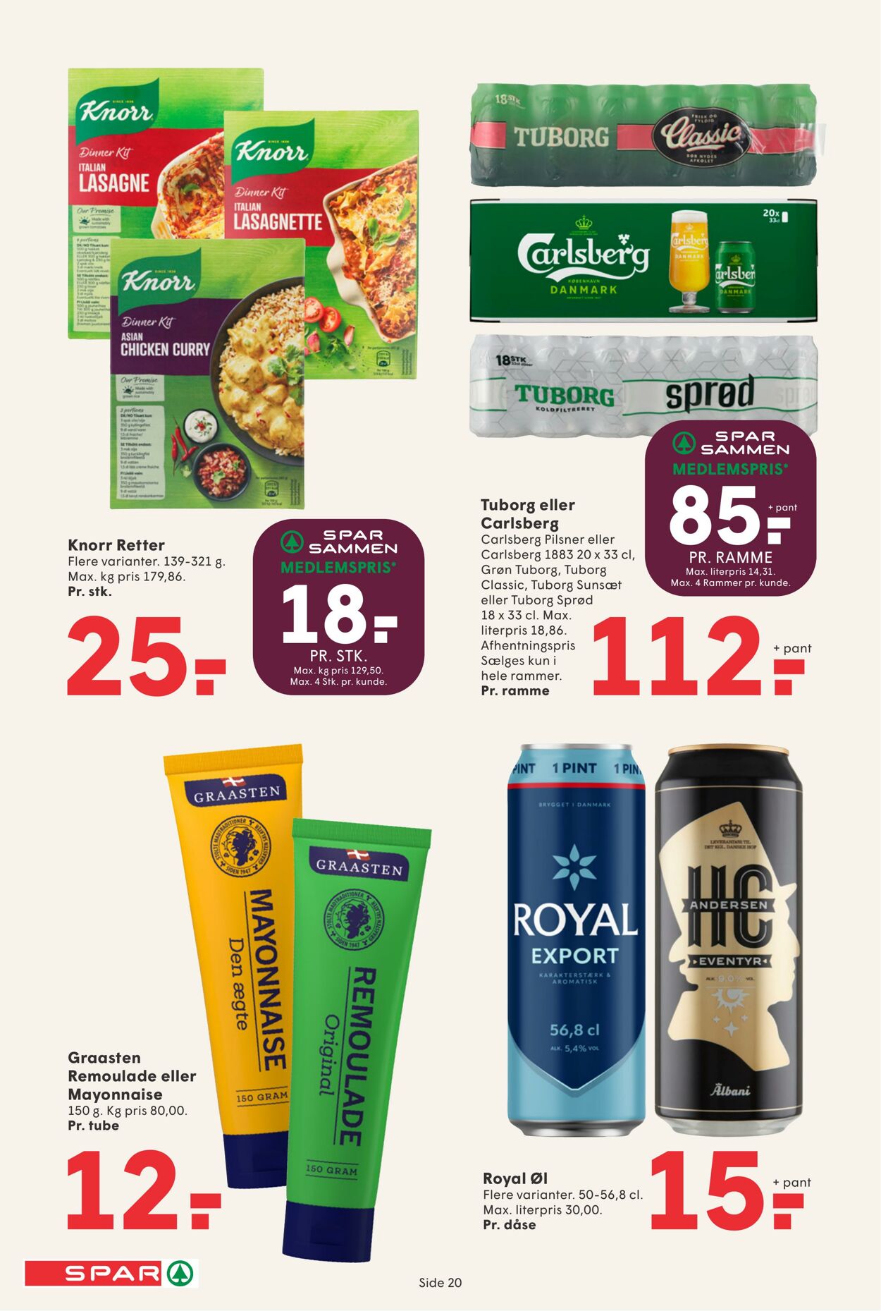 Tilbud Spar 26.09.2025 - 02.10.2025