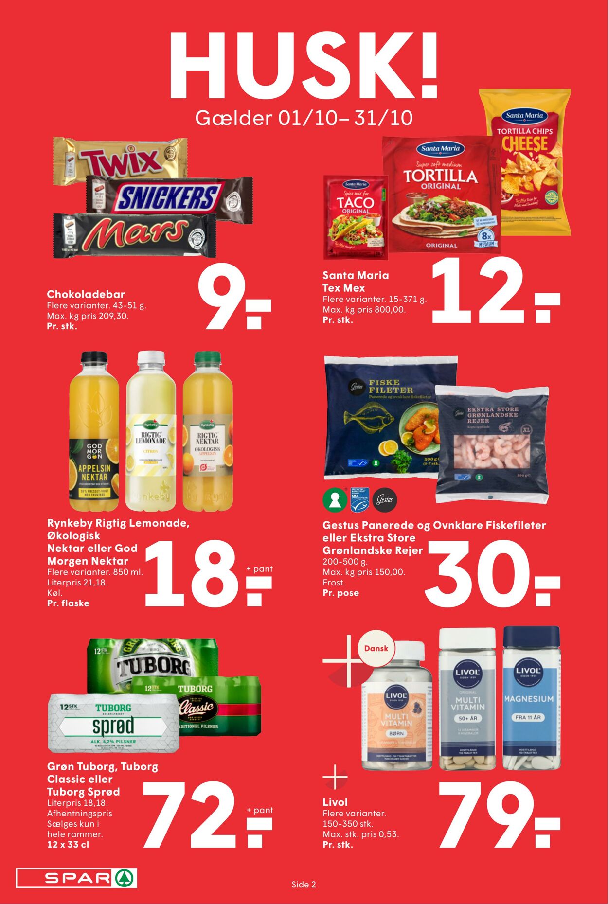 Tilbud Spar 03.10.2025 - 09.10.2025