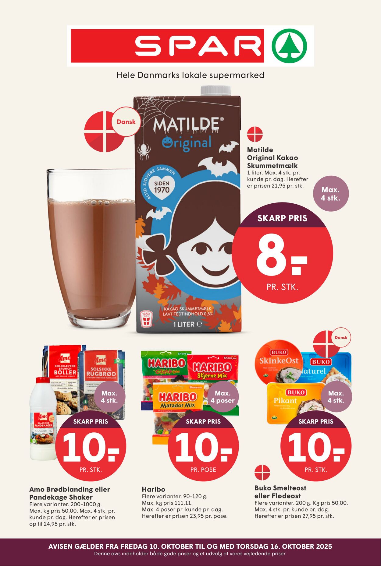 Tilbud Spar 10.10.2025 - 16.10.2025