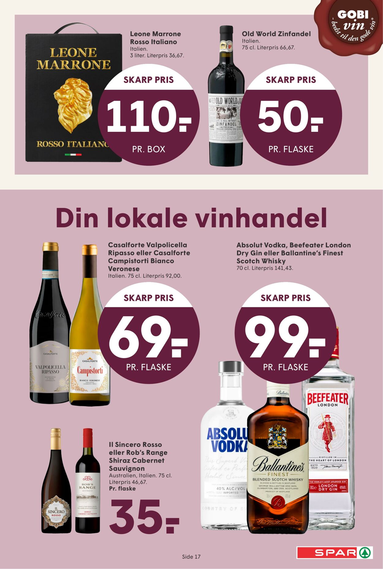 Tilbud Spar 10.10.2025 - 16.10.2025