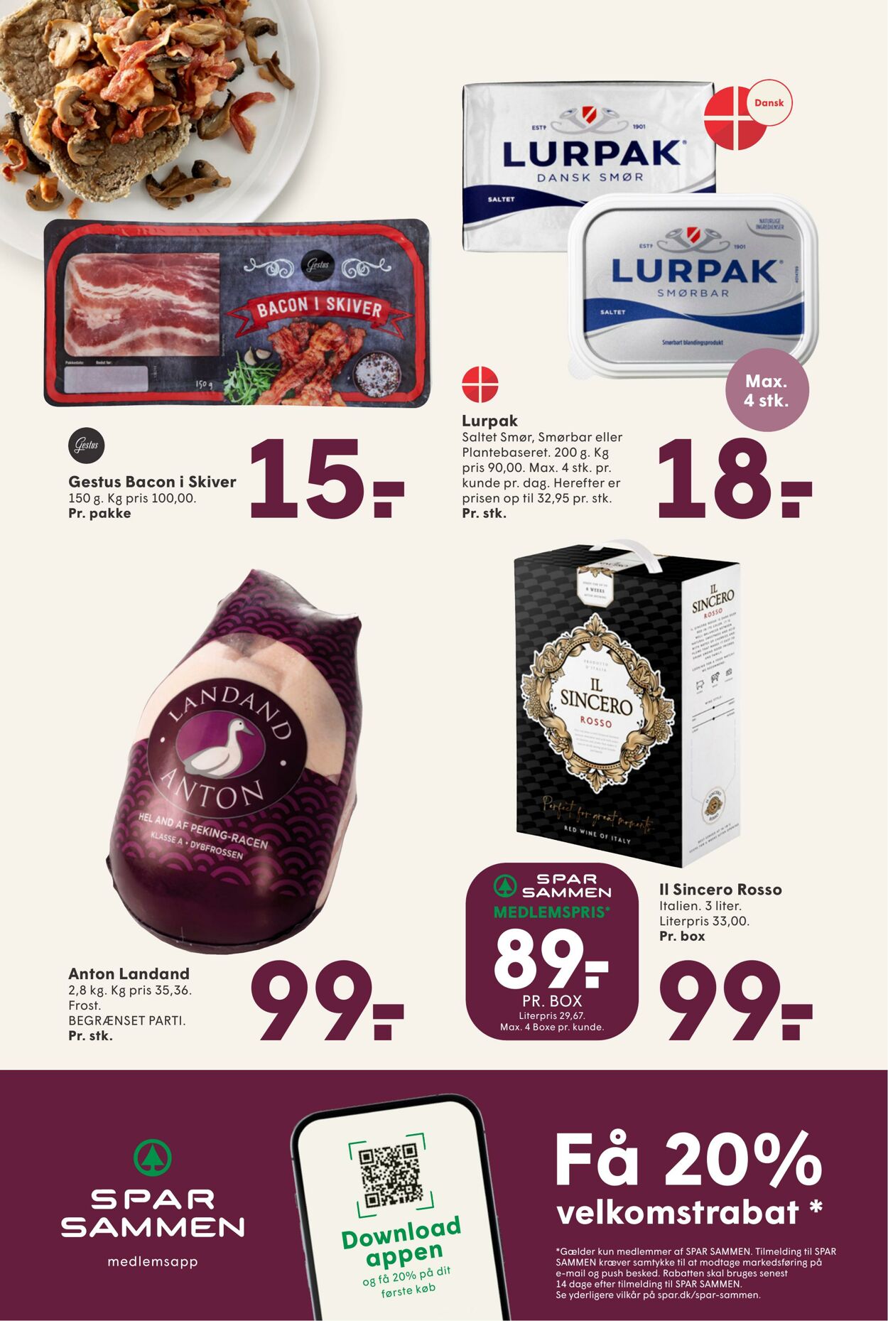 Tilbud Spar 17.10.2025 - 23.10.2025