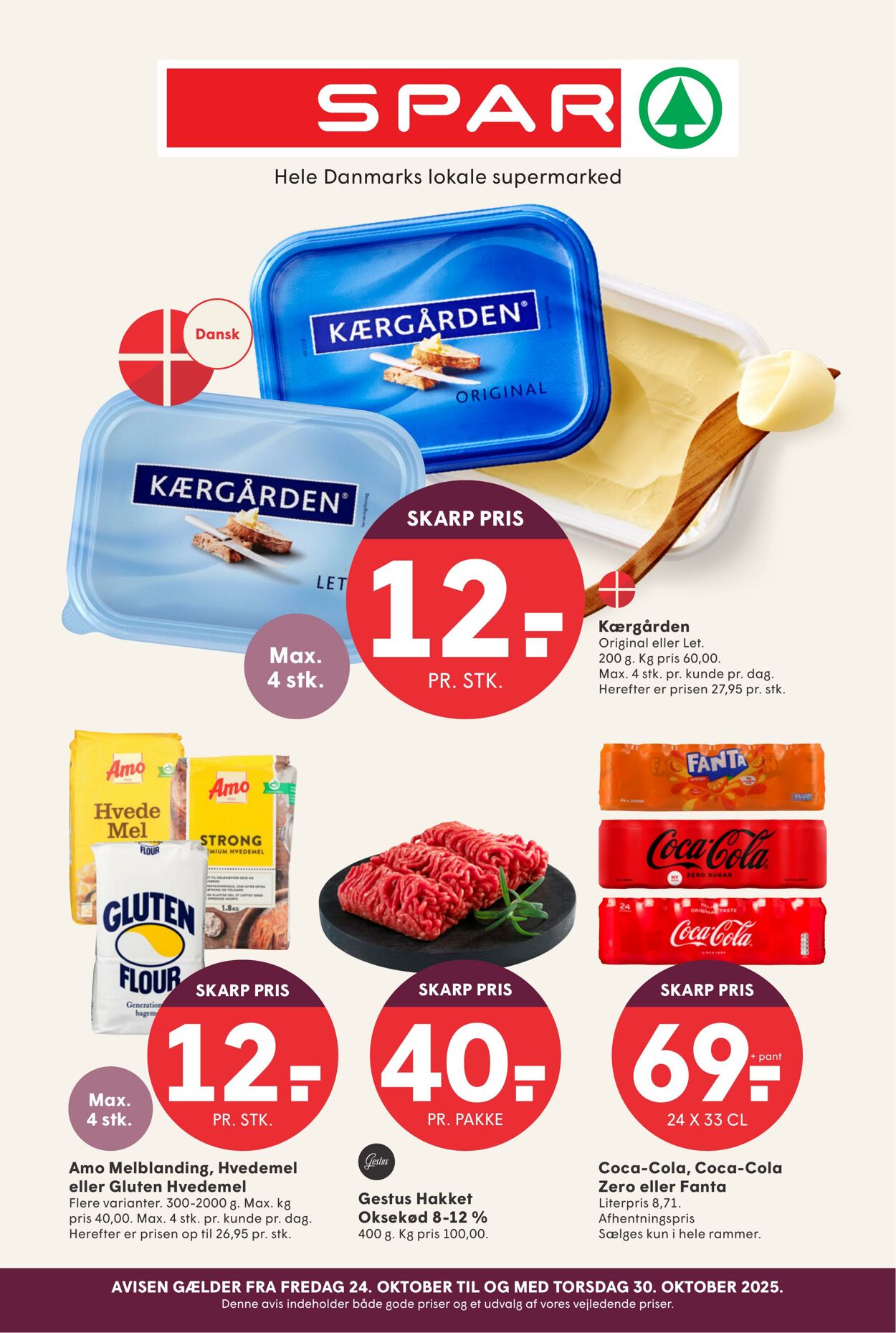 Tilbud Spar 24.10.2025 - 30.10.2025