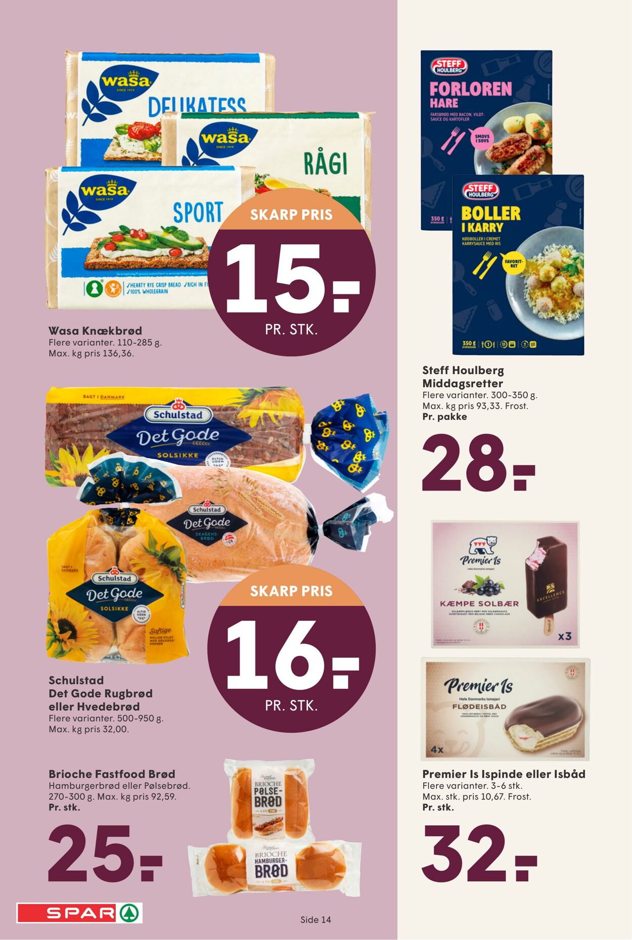 Tilbud Spar 24.10.2025 - 30.10.2025